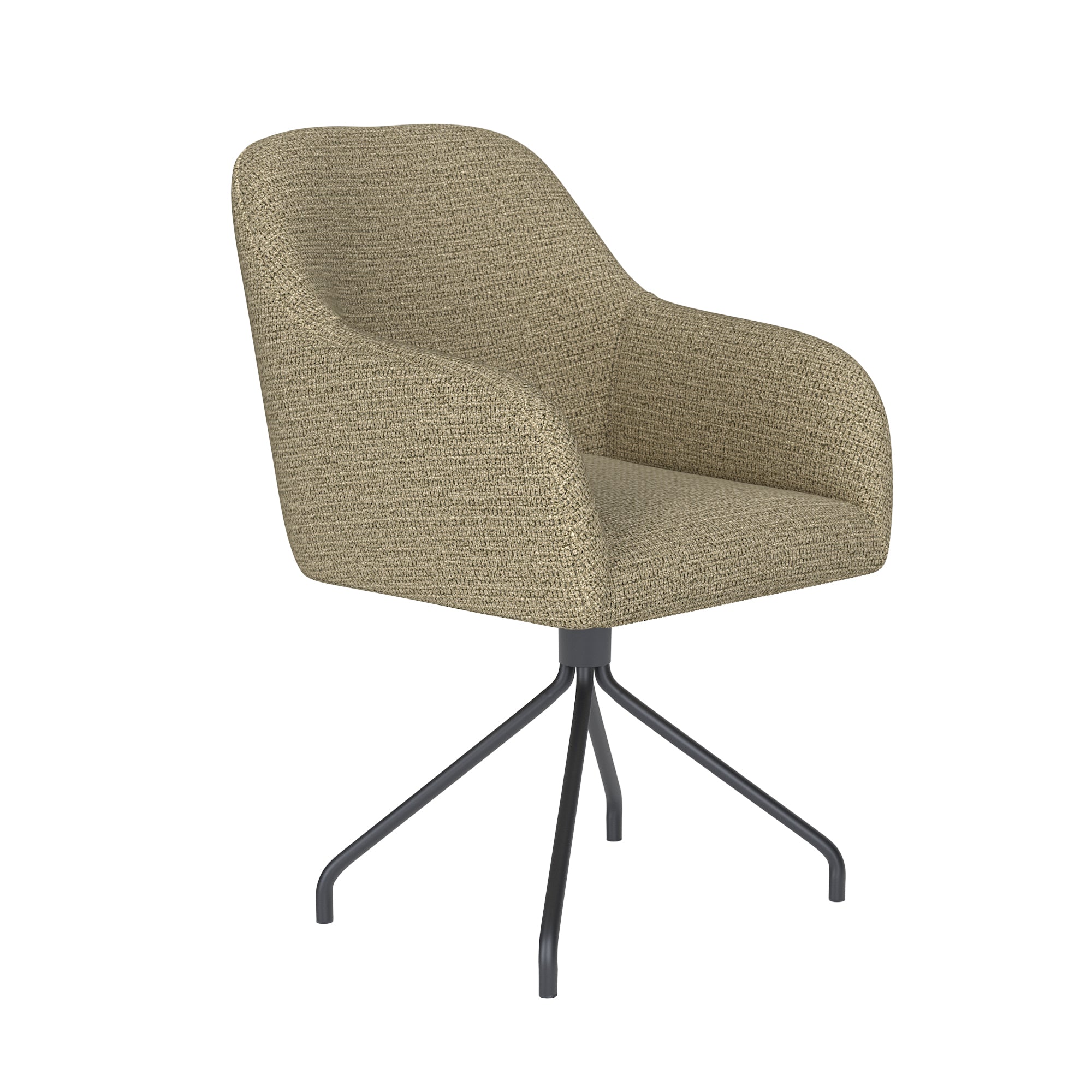 OTIS chair green with black base