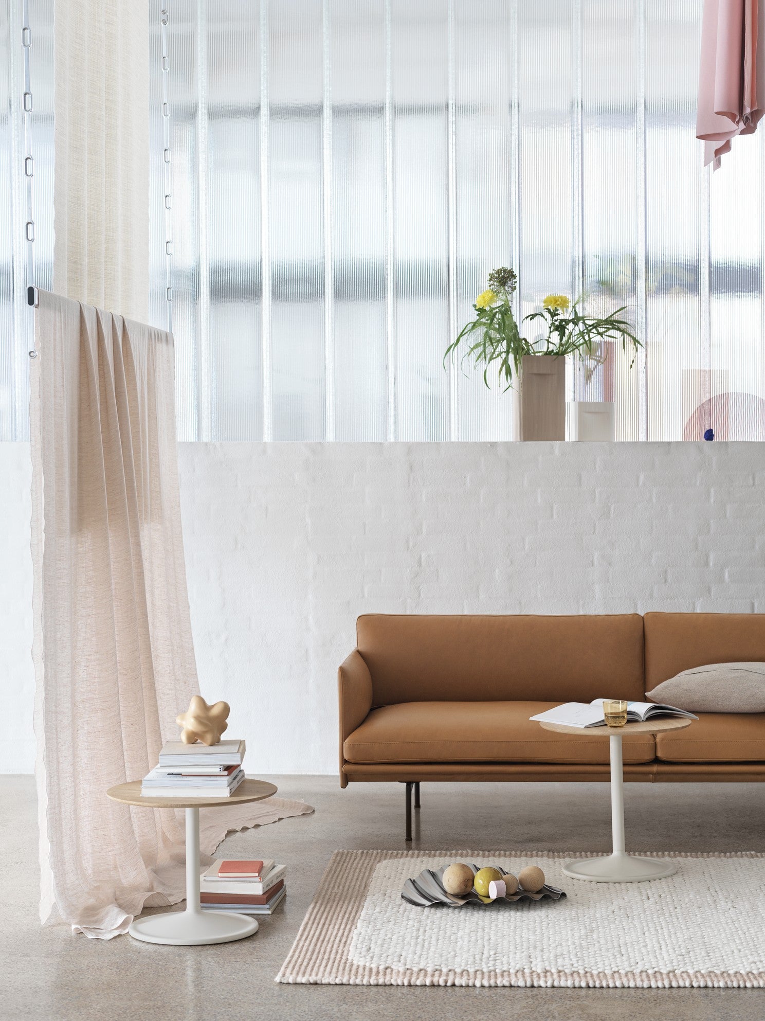 Sofa 3-zits OUTLINE gestoffeerd