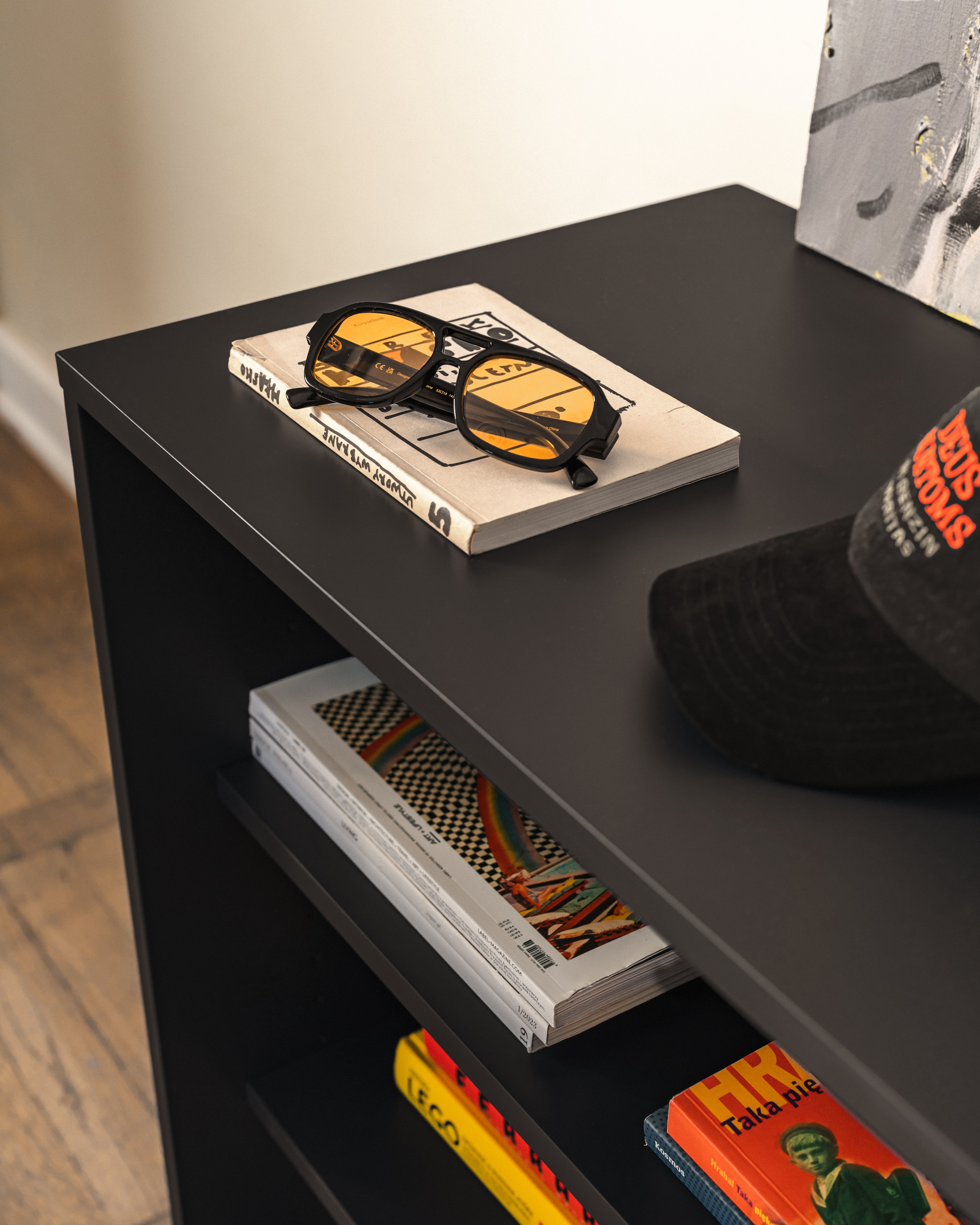 Kommode PAC schwarz-weiß