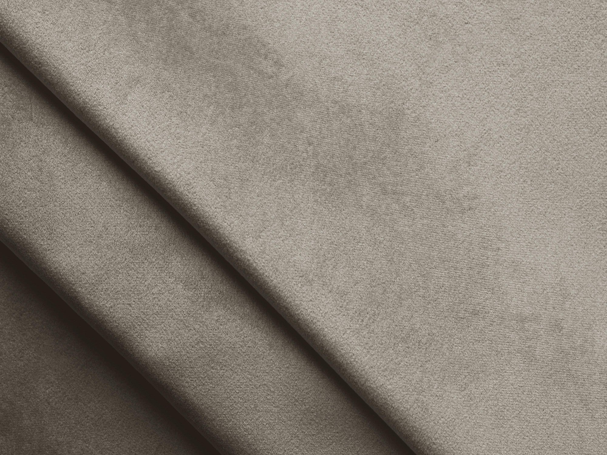 Velvet Chair PAHOA taupe with Beech Base