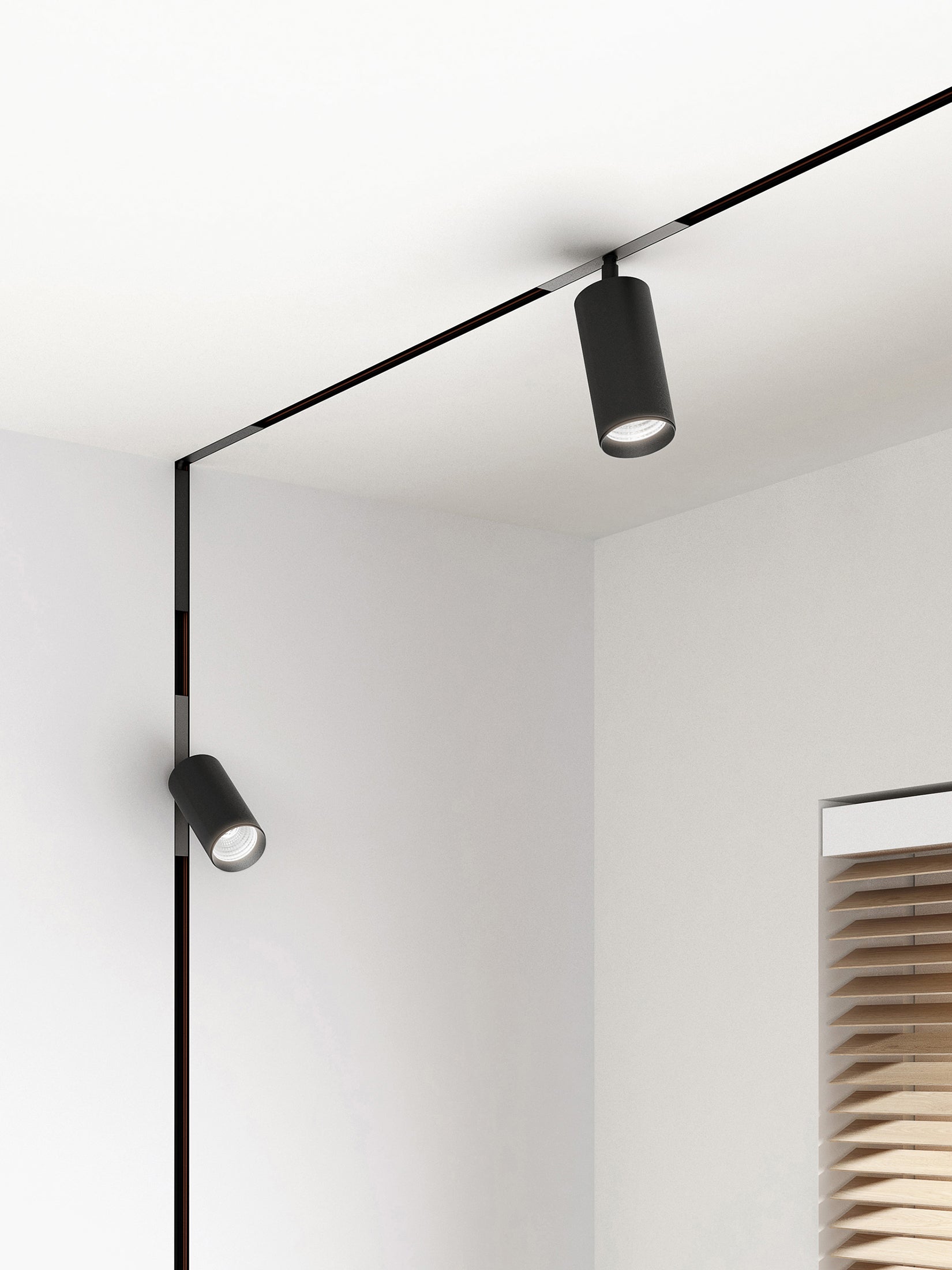 Reflektor PET MIDI für Multitrack-Schienensystem