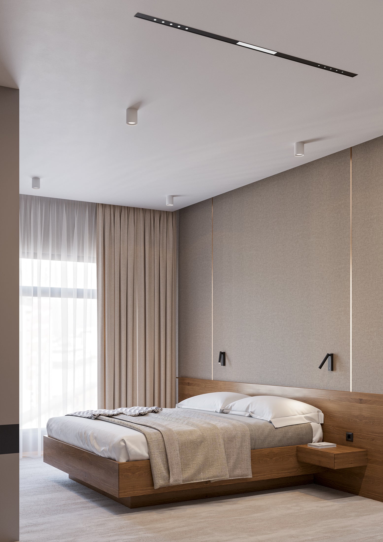 Adjustable Wall Lamp PET MICRO R SWITCH