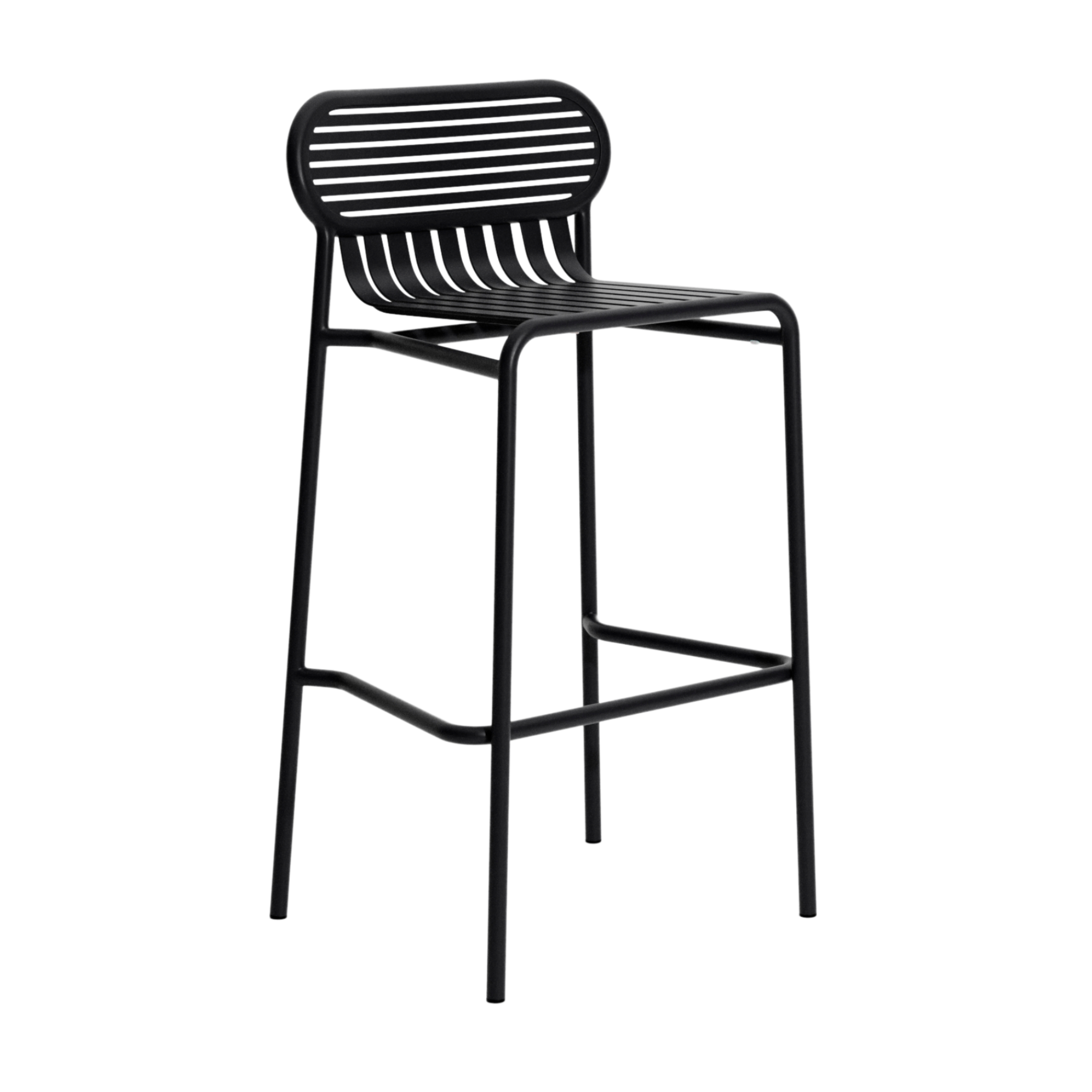 Tuin hocker WEEK-END zwart