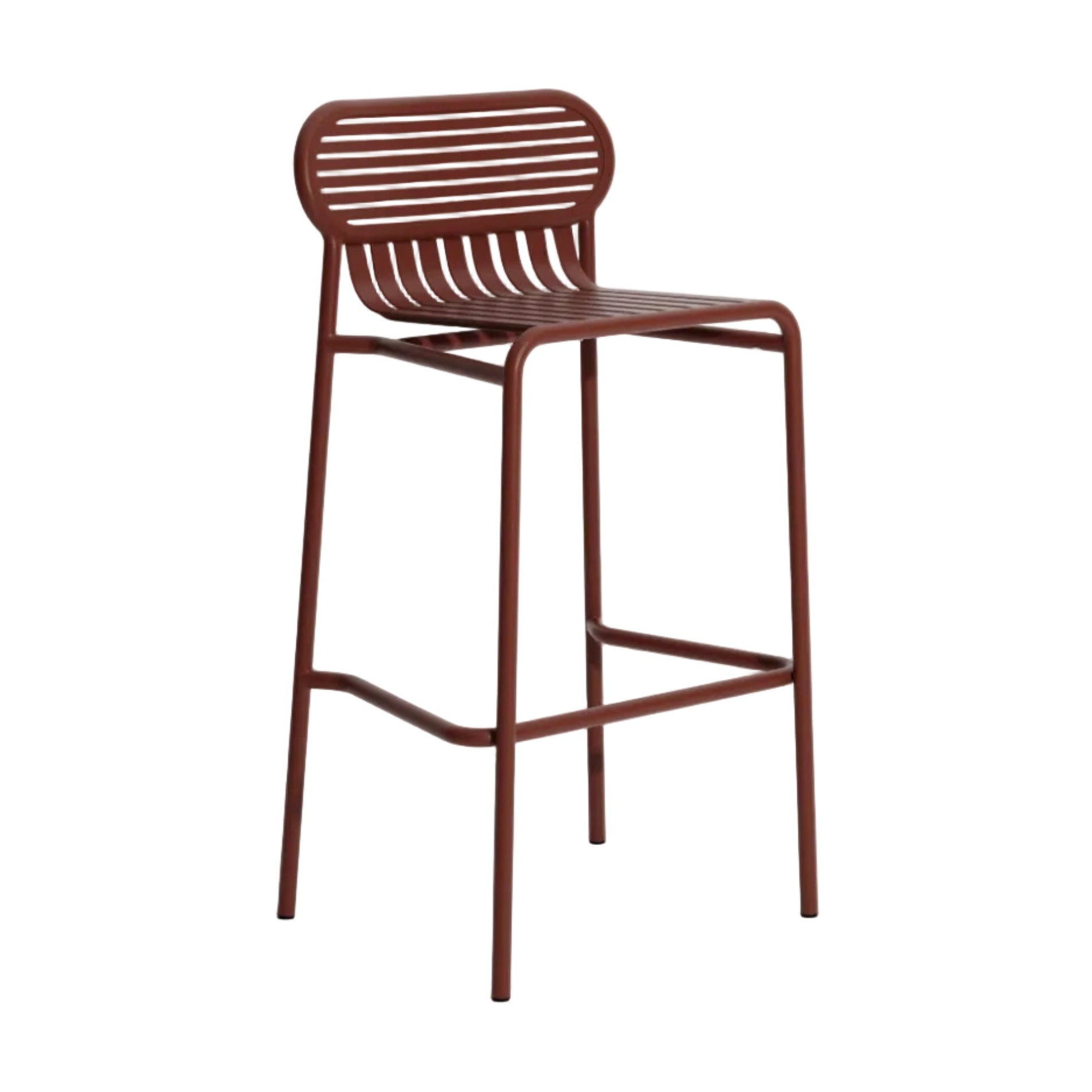 Tuin hocker WEEK-END roodbruin