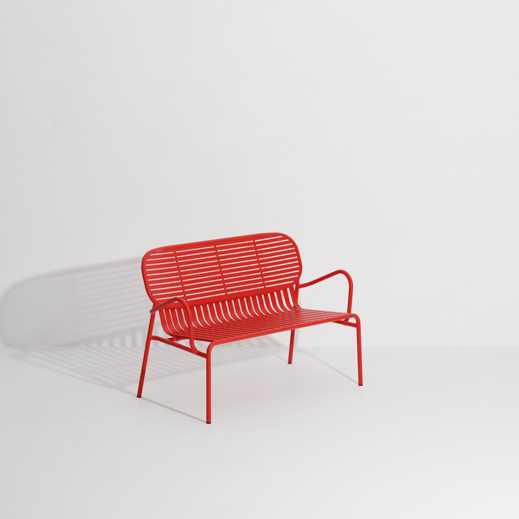 Sofa ogrodowa 2-osobowa WEEK-END czerwony