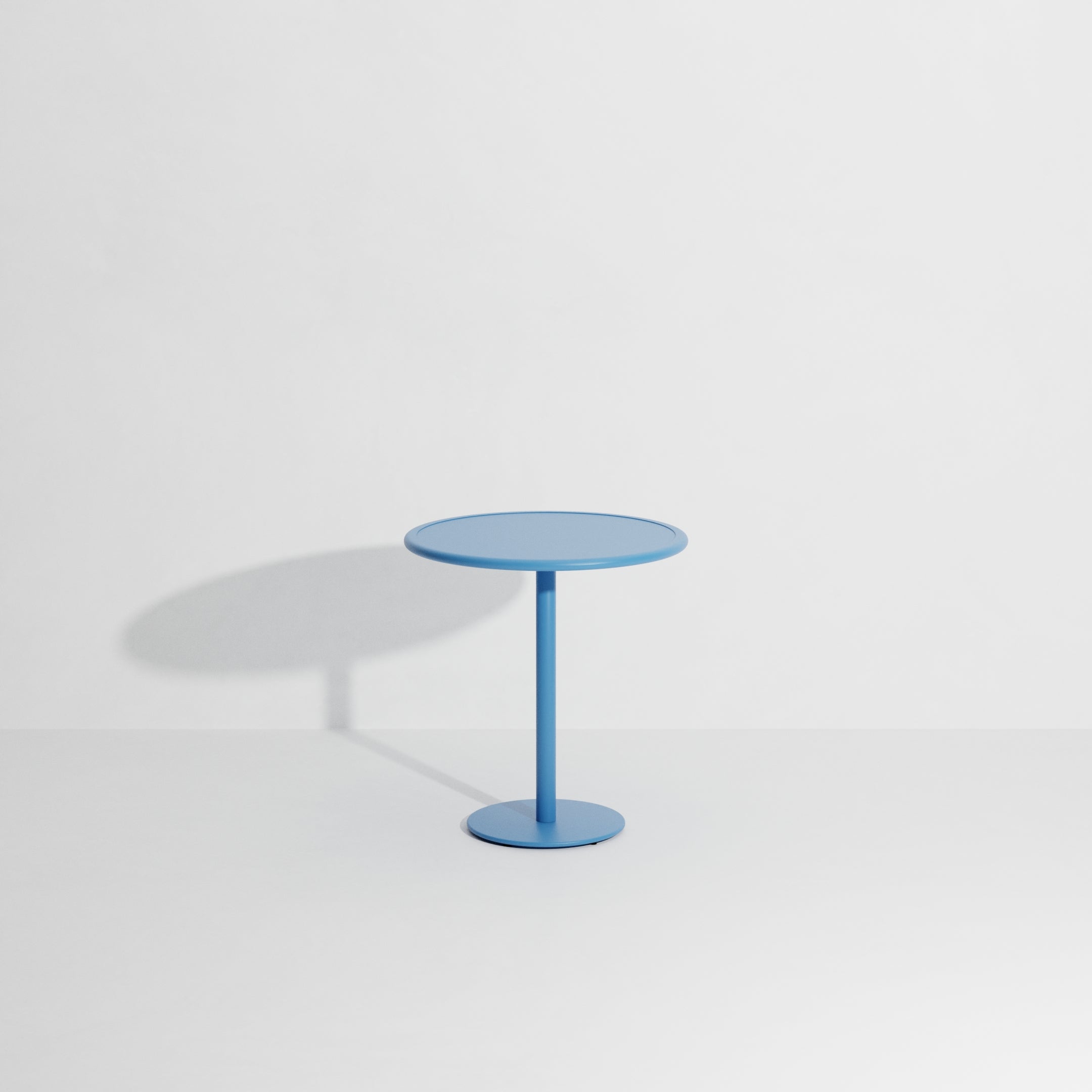 Ronde tuintafel WEEK-END in blauw