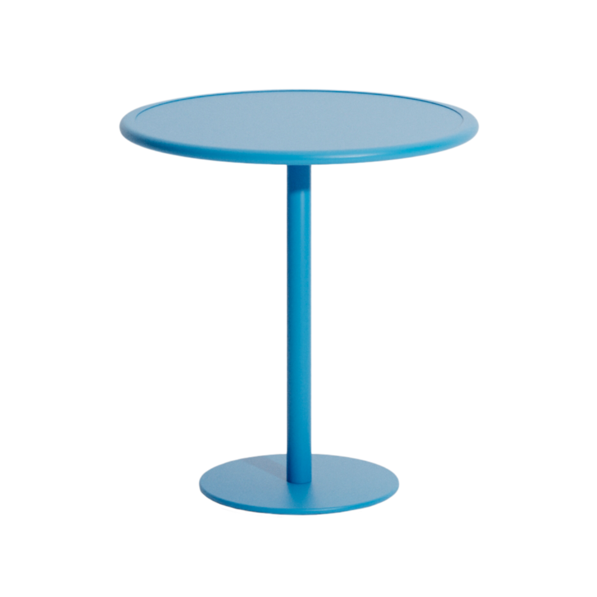 Ronde tuintafel WEEK-END in blauw