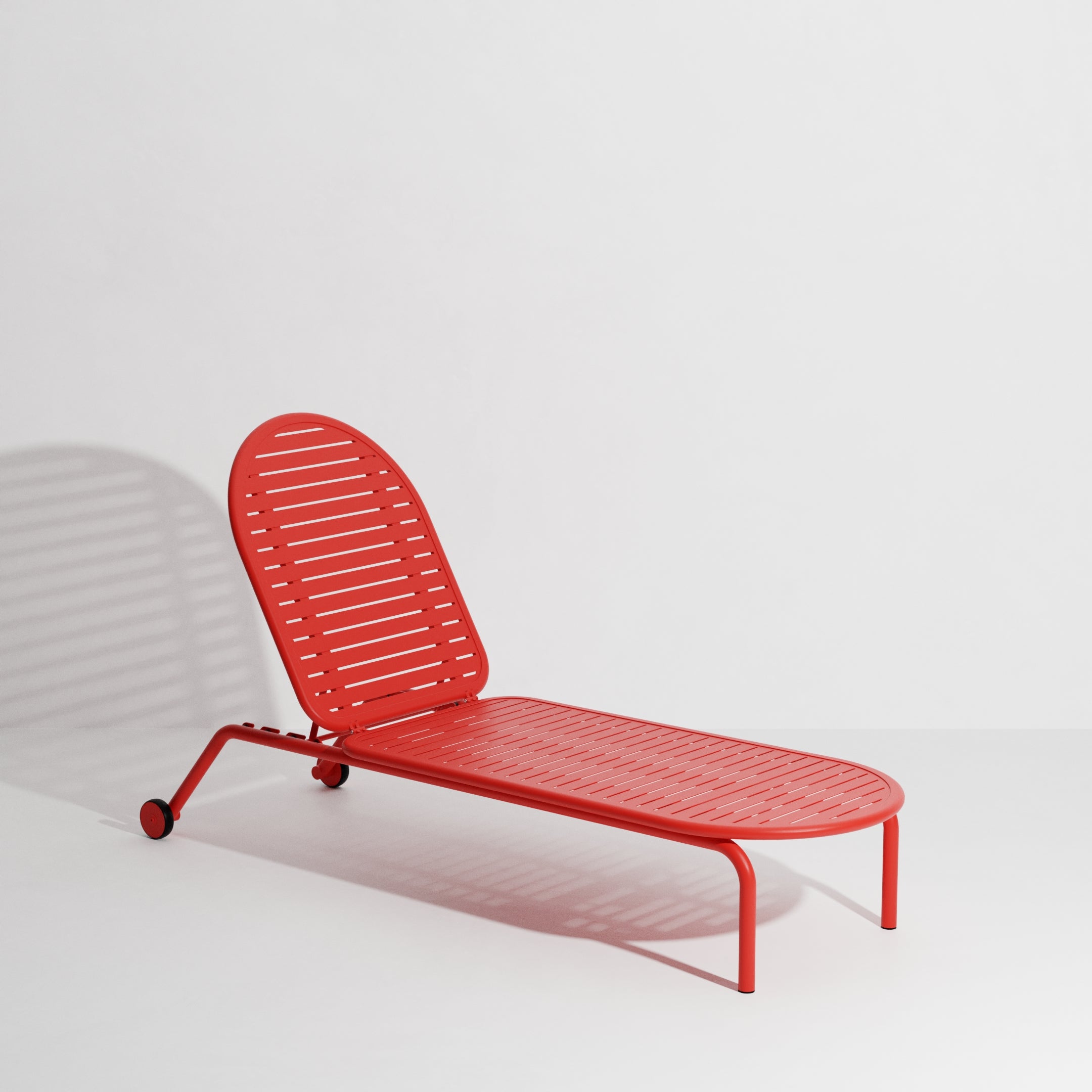 Tuinligstoel WEEK-END rood