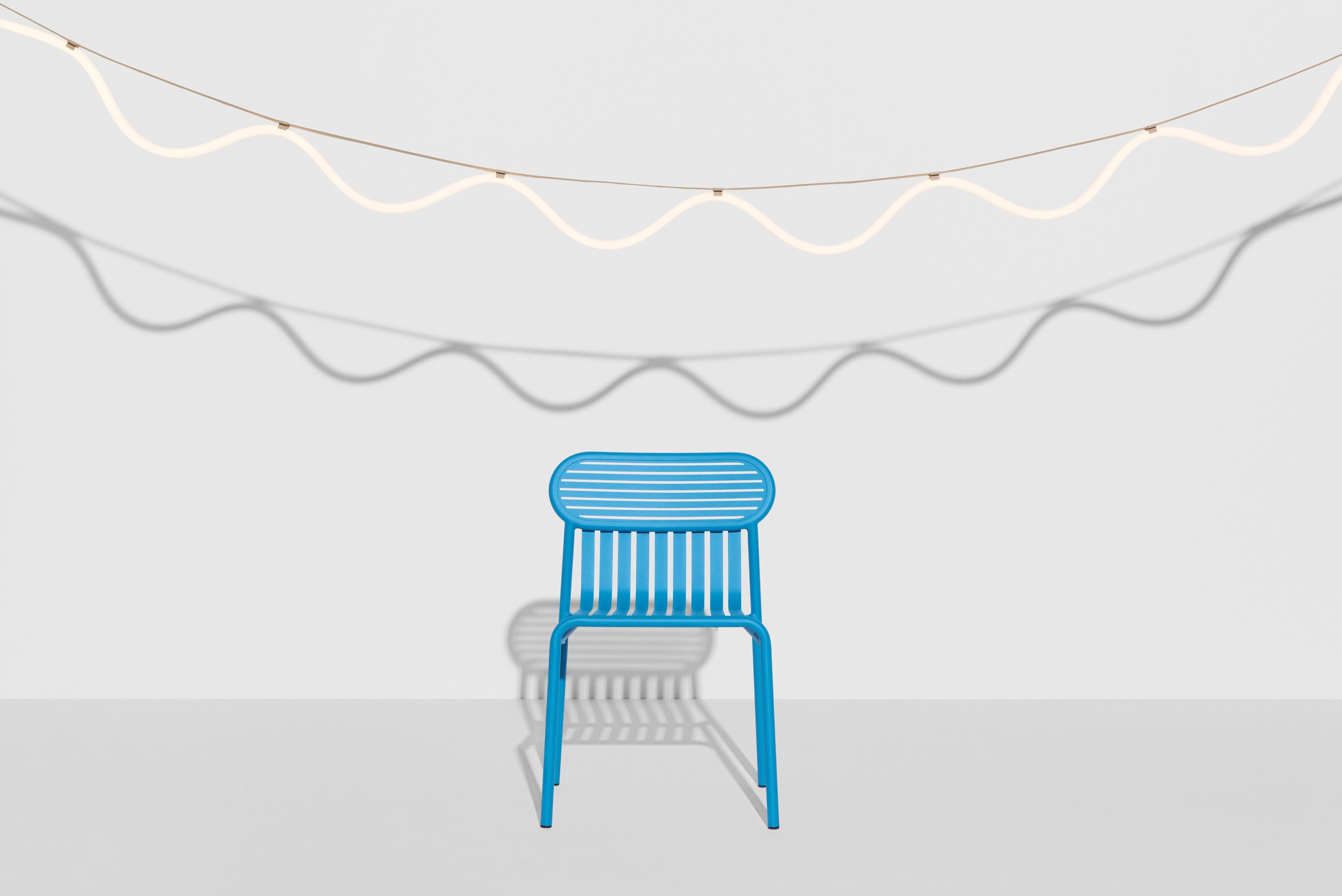 Hanglamp SPLINE beige met blauw