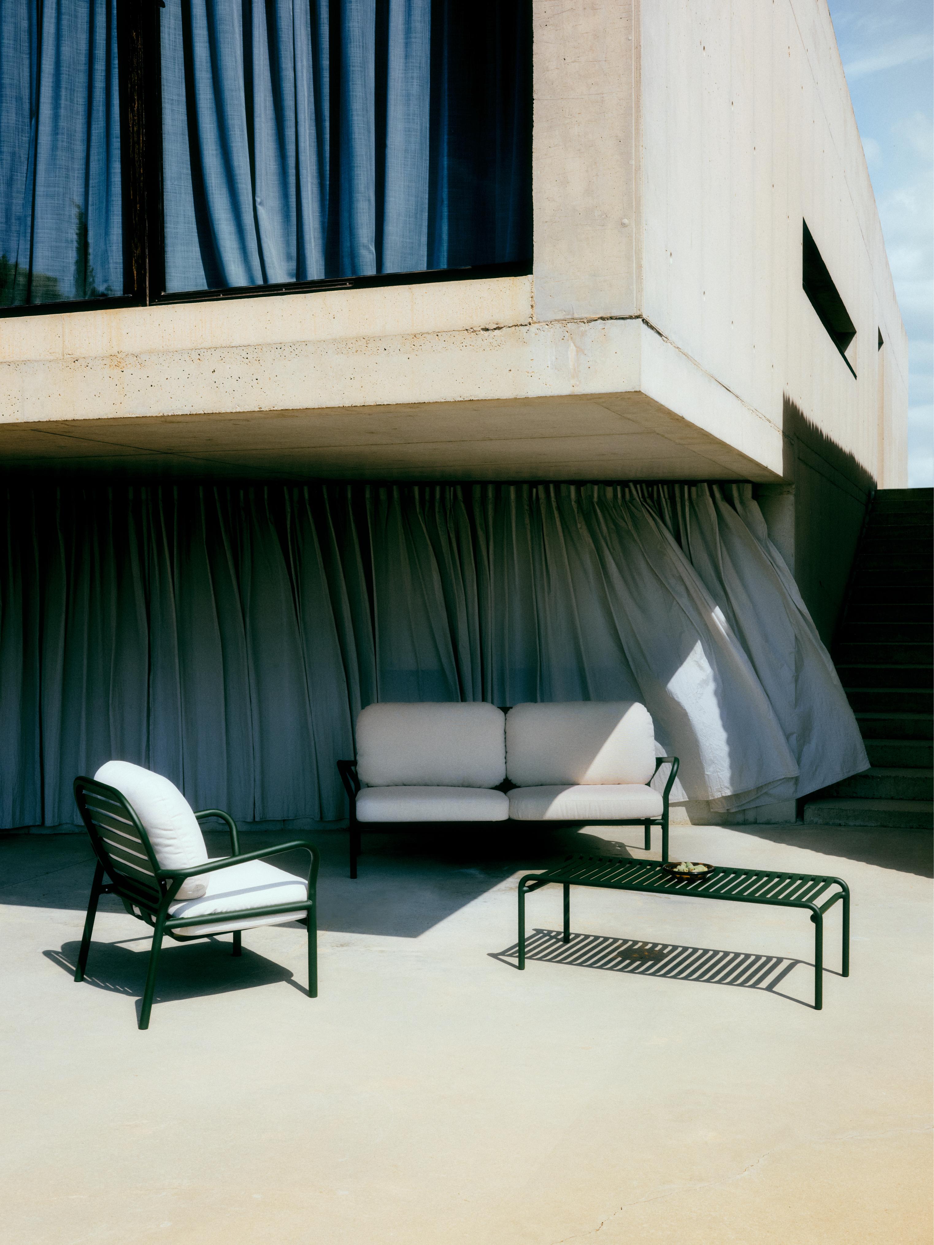 Tuin salontafel WEEK-END in roodbruin