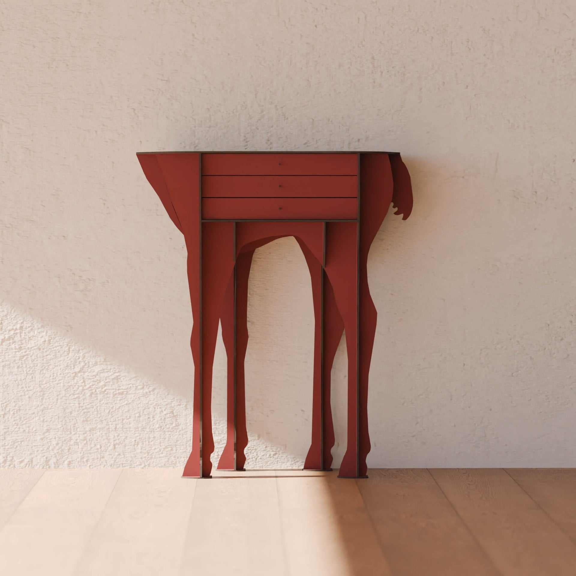 BAMBI console bordeaux
