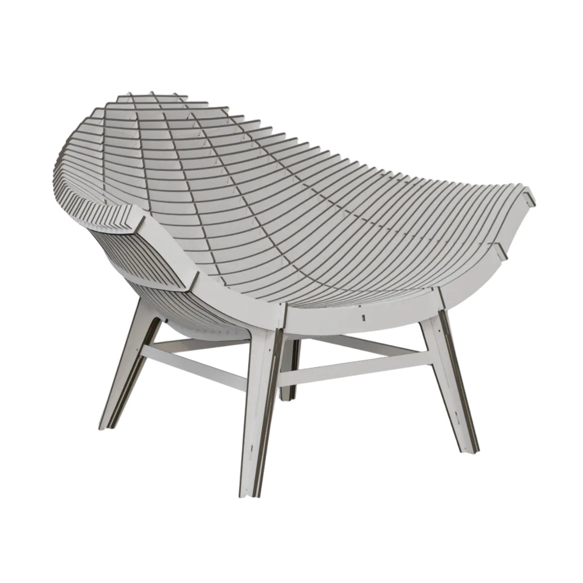 Buitenstoel MANTA wit