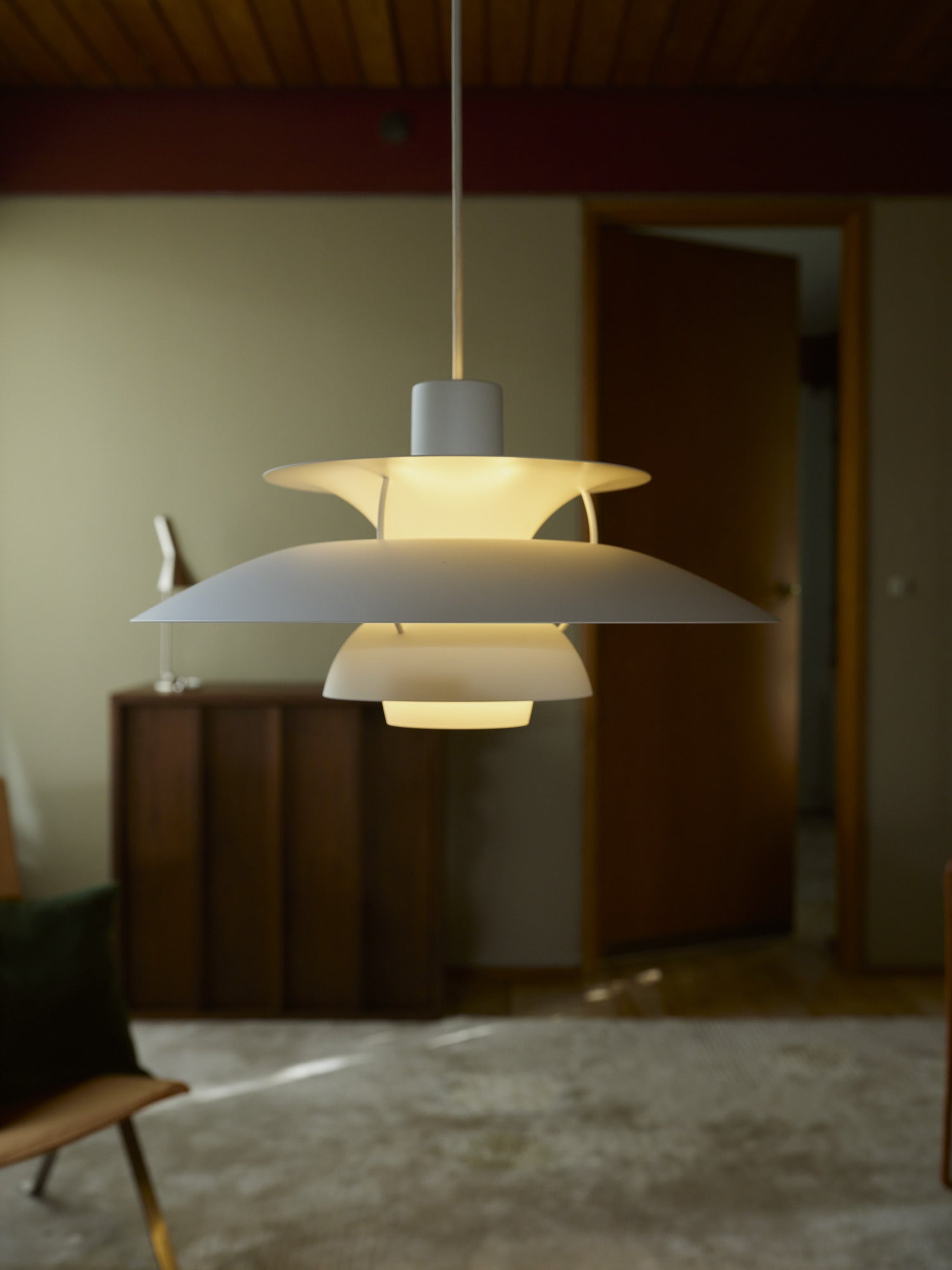 Lampa wisząca PH 5 monochromatyczny biały