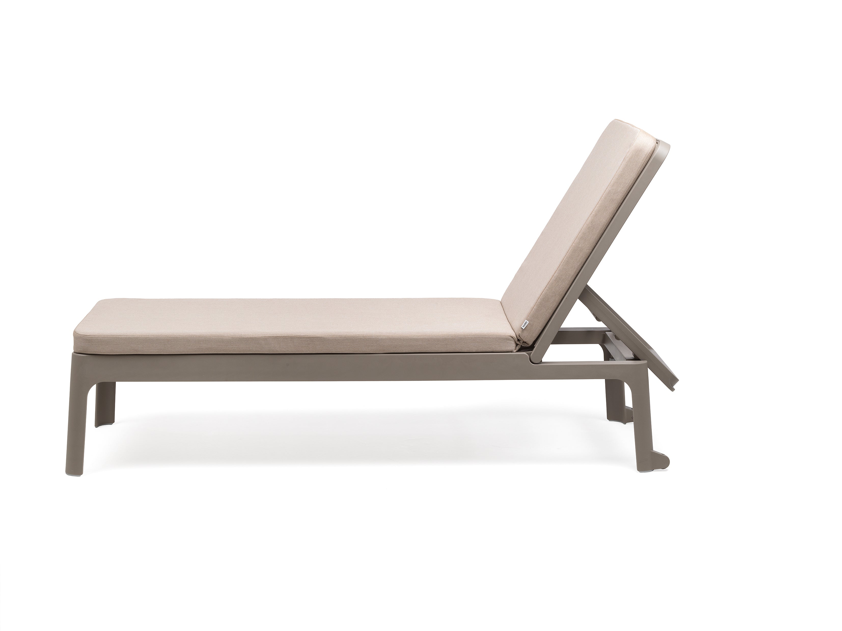 Buitenligstoel PLANO taupe