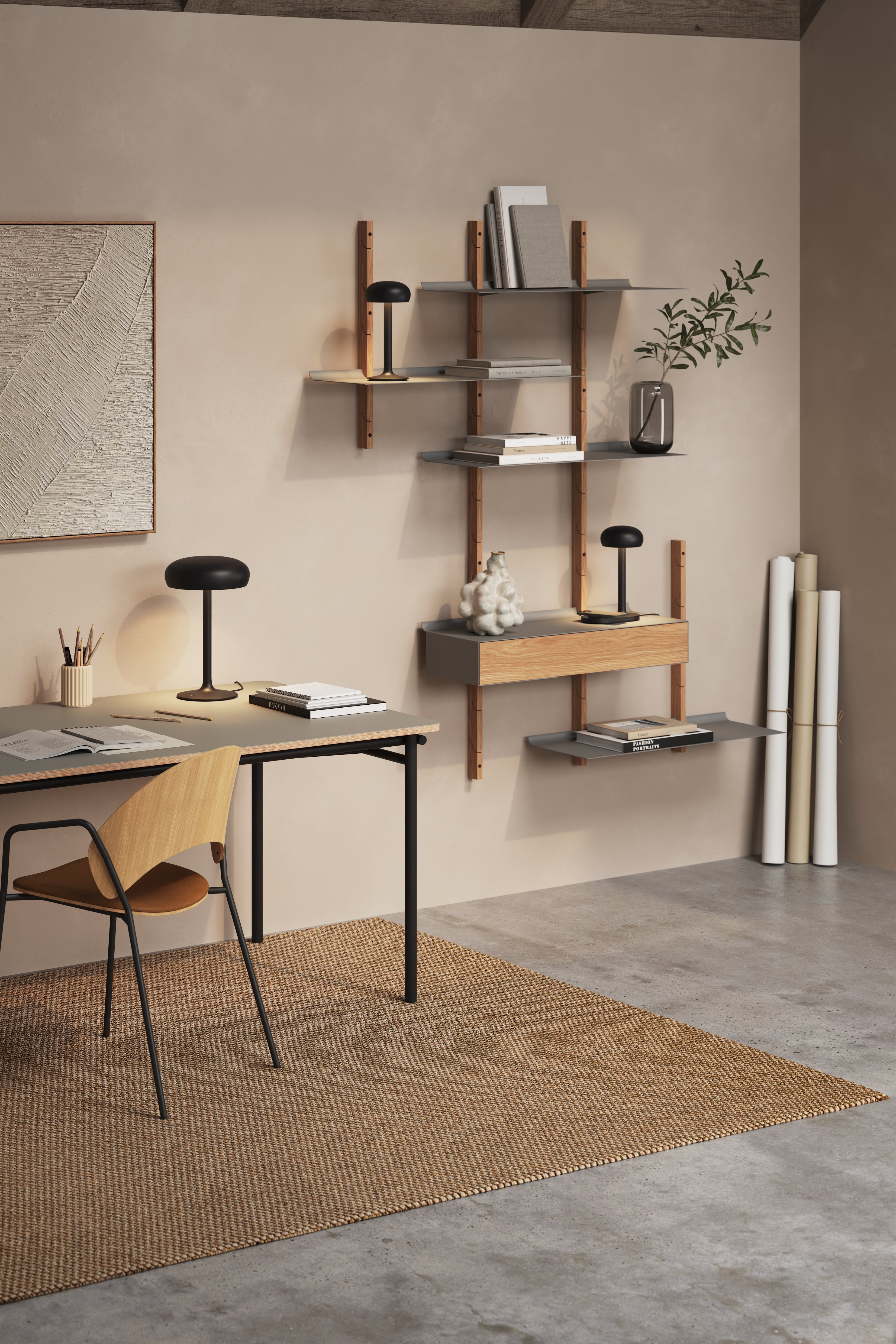 Ausziehbarer Tisch TAFFEL grün