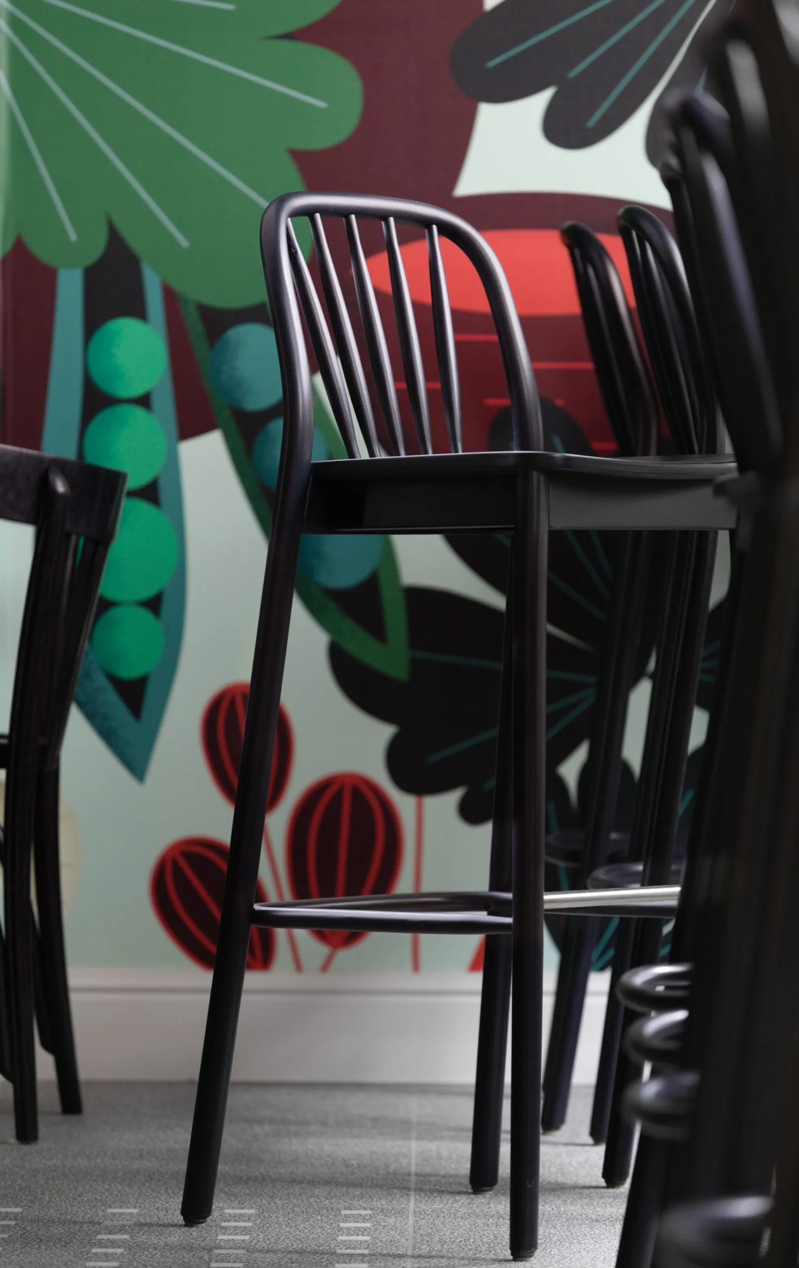 Hocker ALDO H-1070 beukenhout