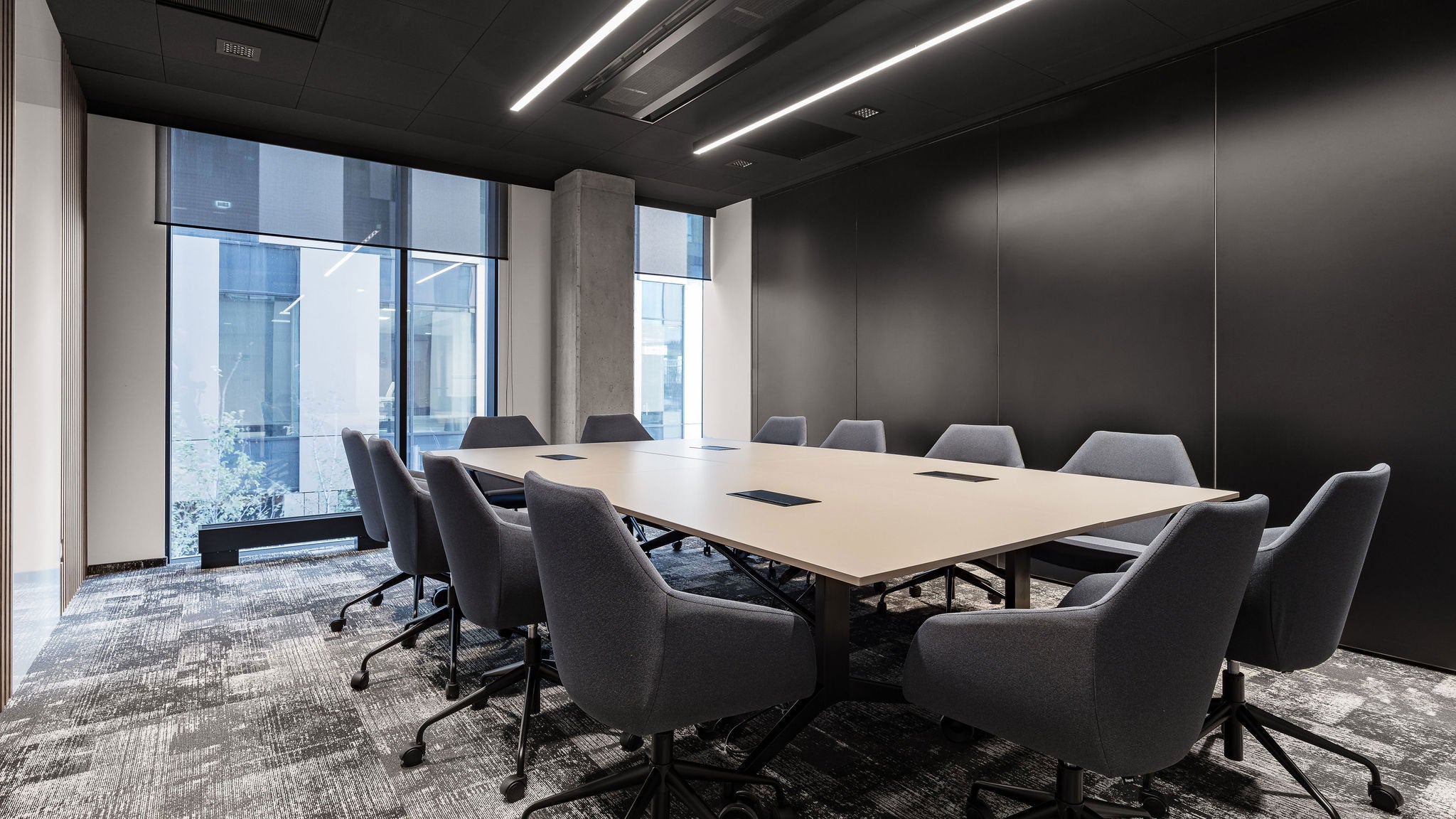 A-5055 TUK UPHOLESTED TUC office chair