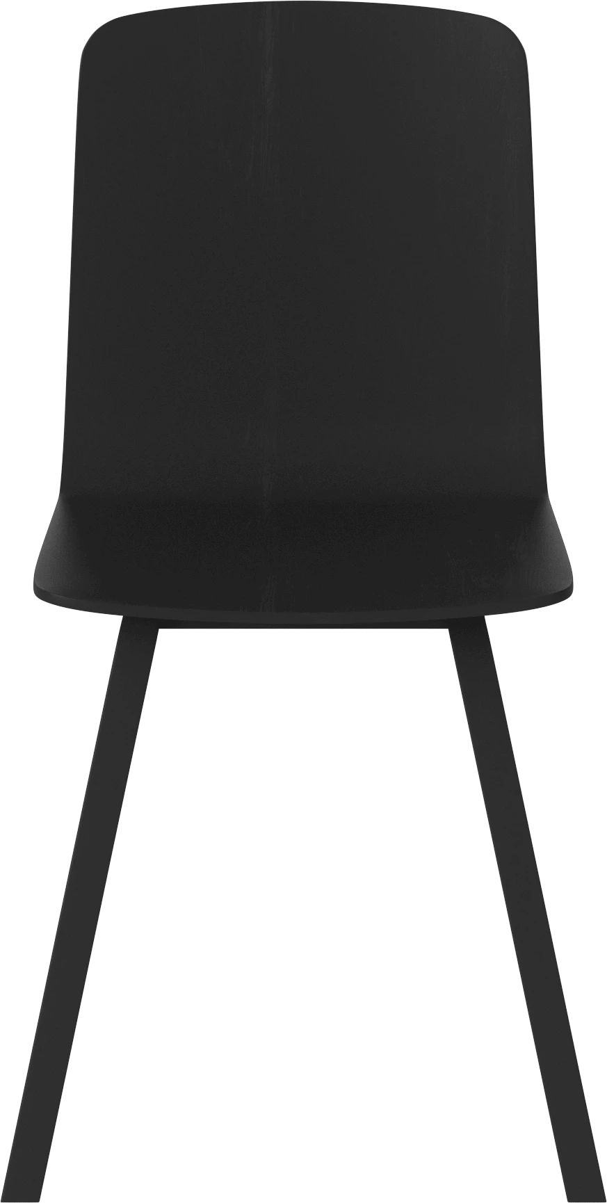 Palmstuhl schwarzer Eichenfurnier