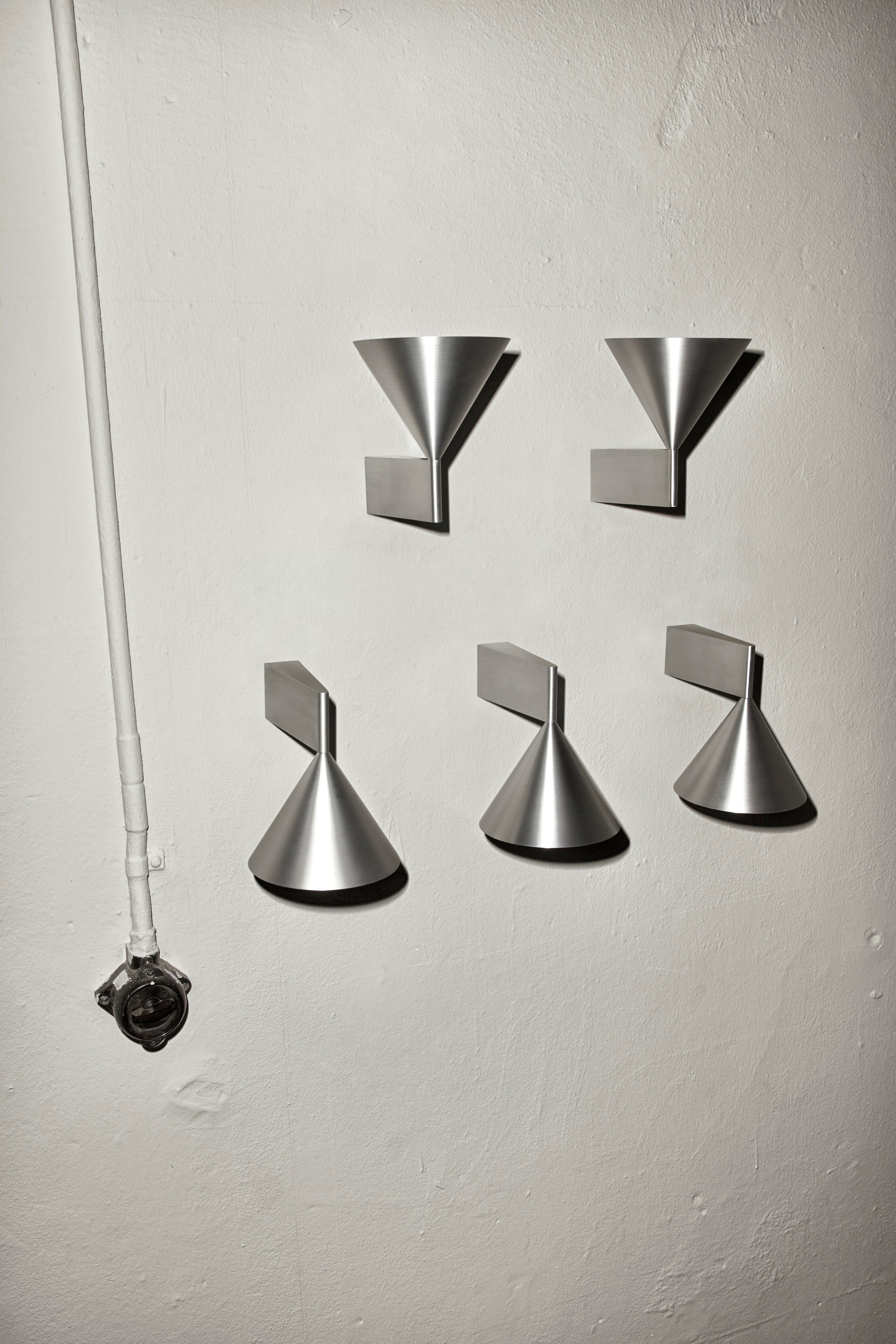 Apollo Silver Wall Lamp