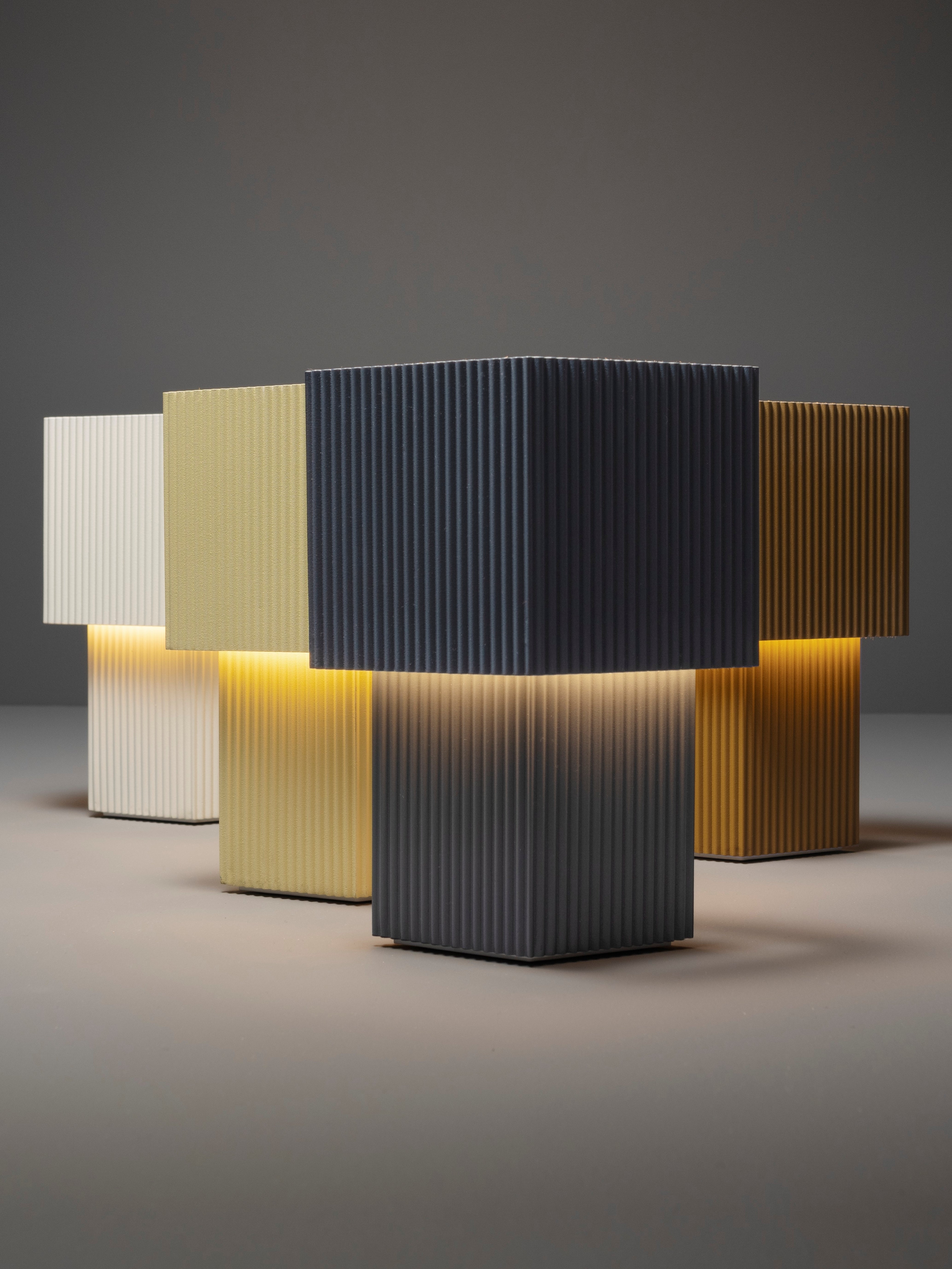 Tafellamp ROMB MINI komijn