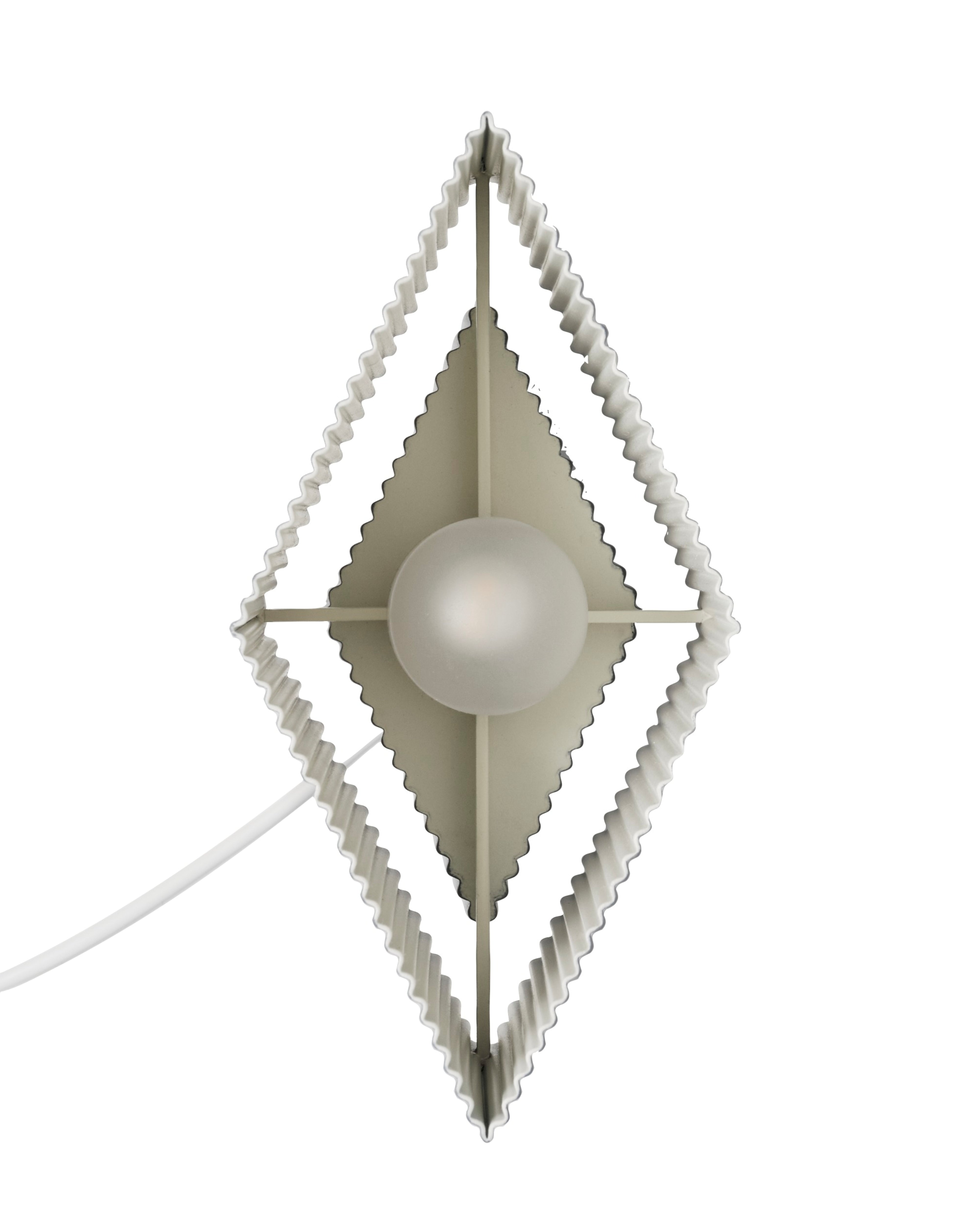 Tafellamp ROMB MINI wit