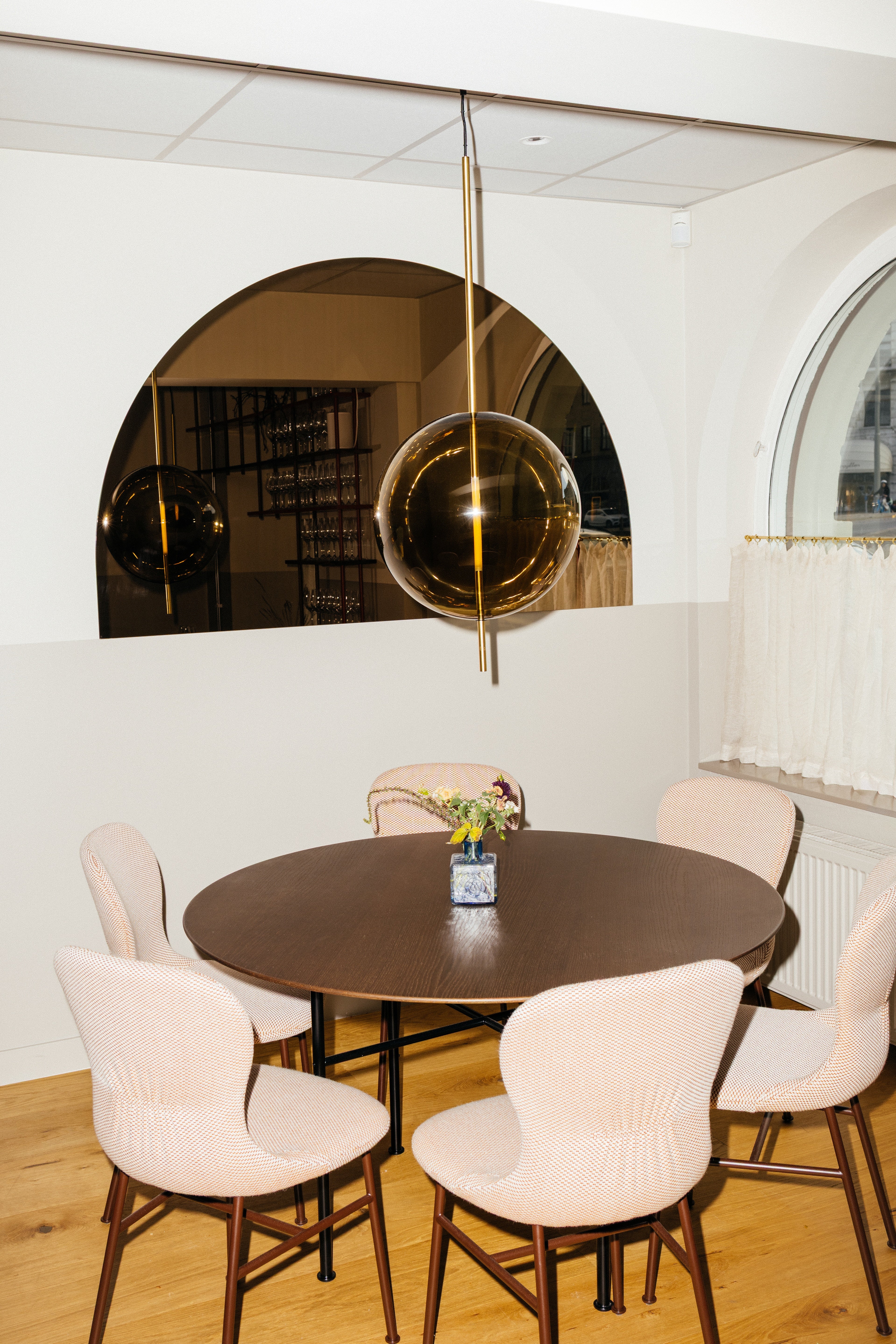 Kandinsky Hanging Lamp braun