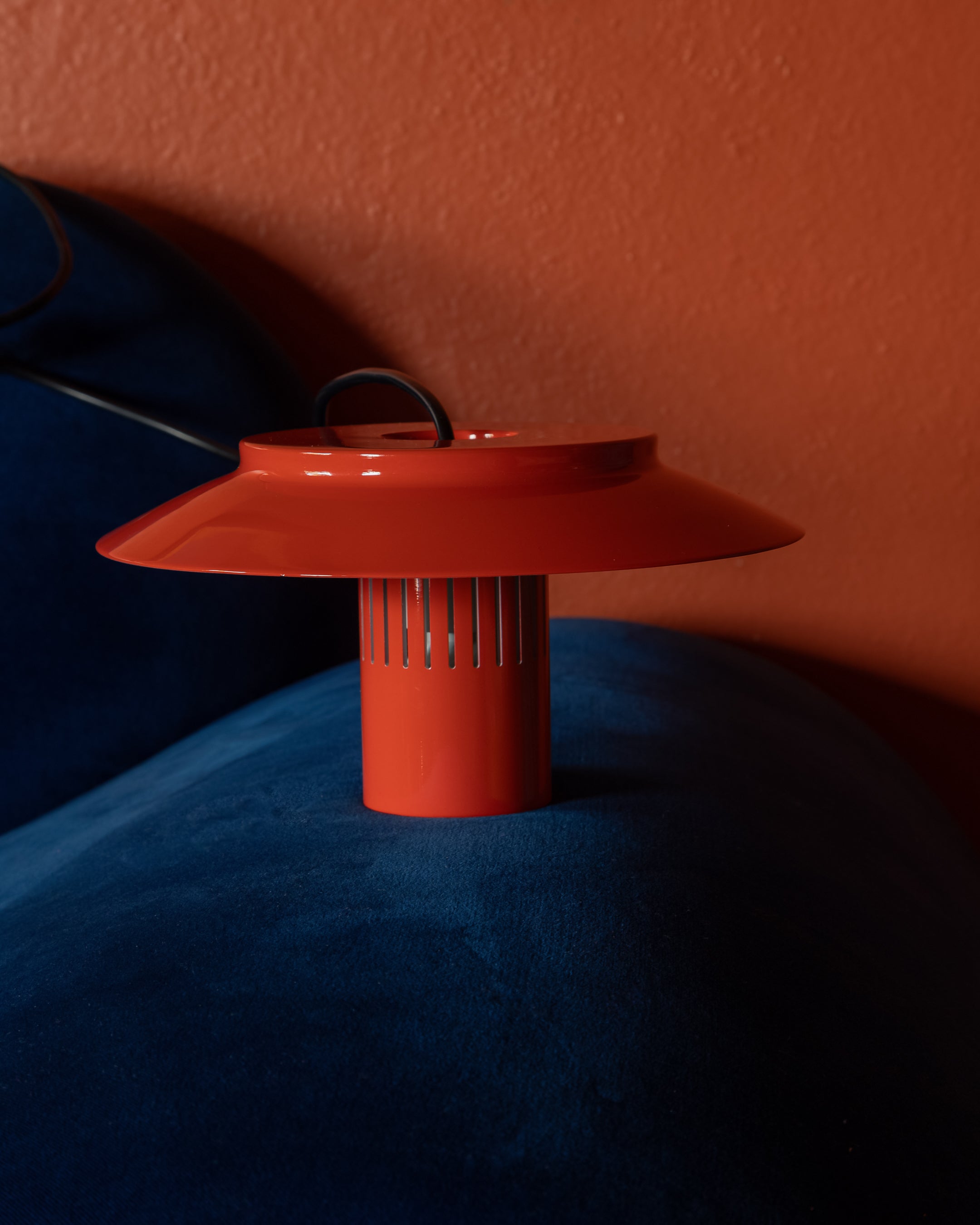 Hängelampe LILLE rot-orange