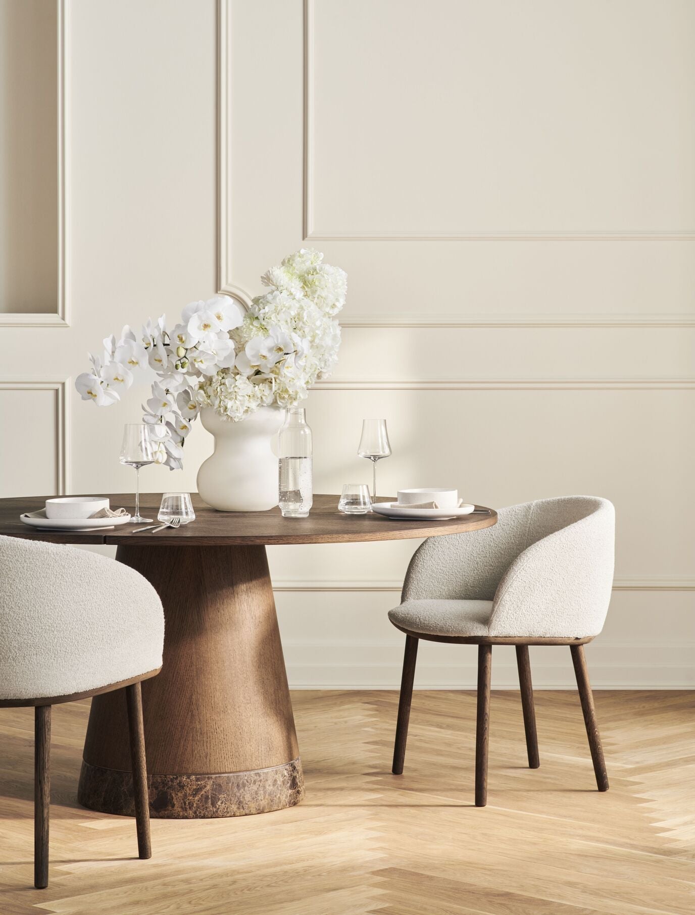 Tafel PIRO gebleekt eikenfineer