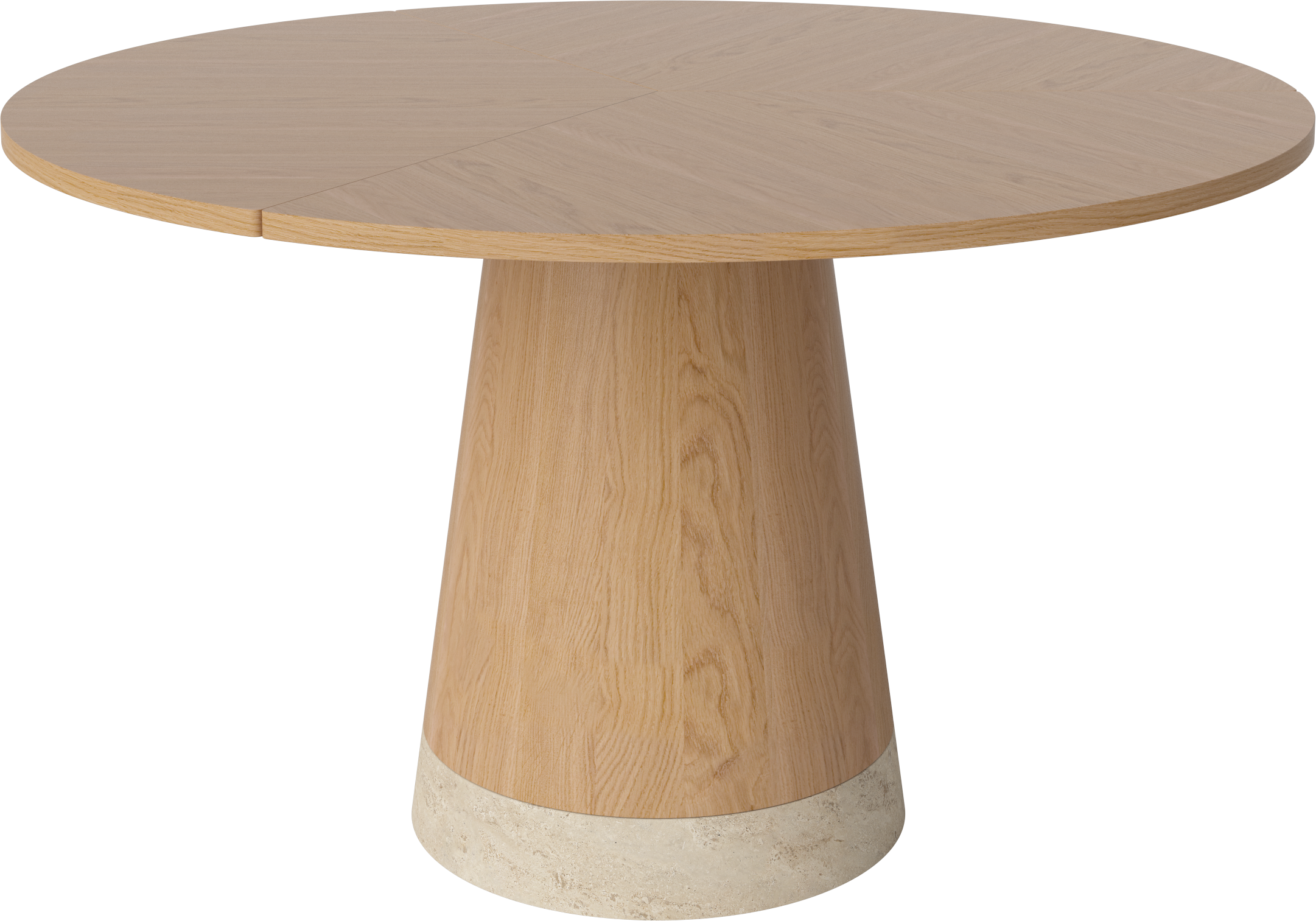 Round Table PIRO Oak Wood