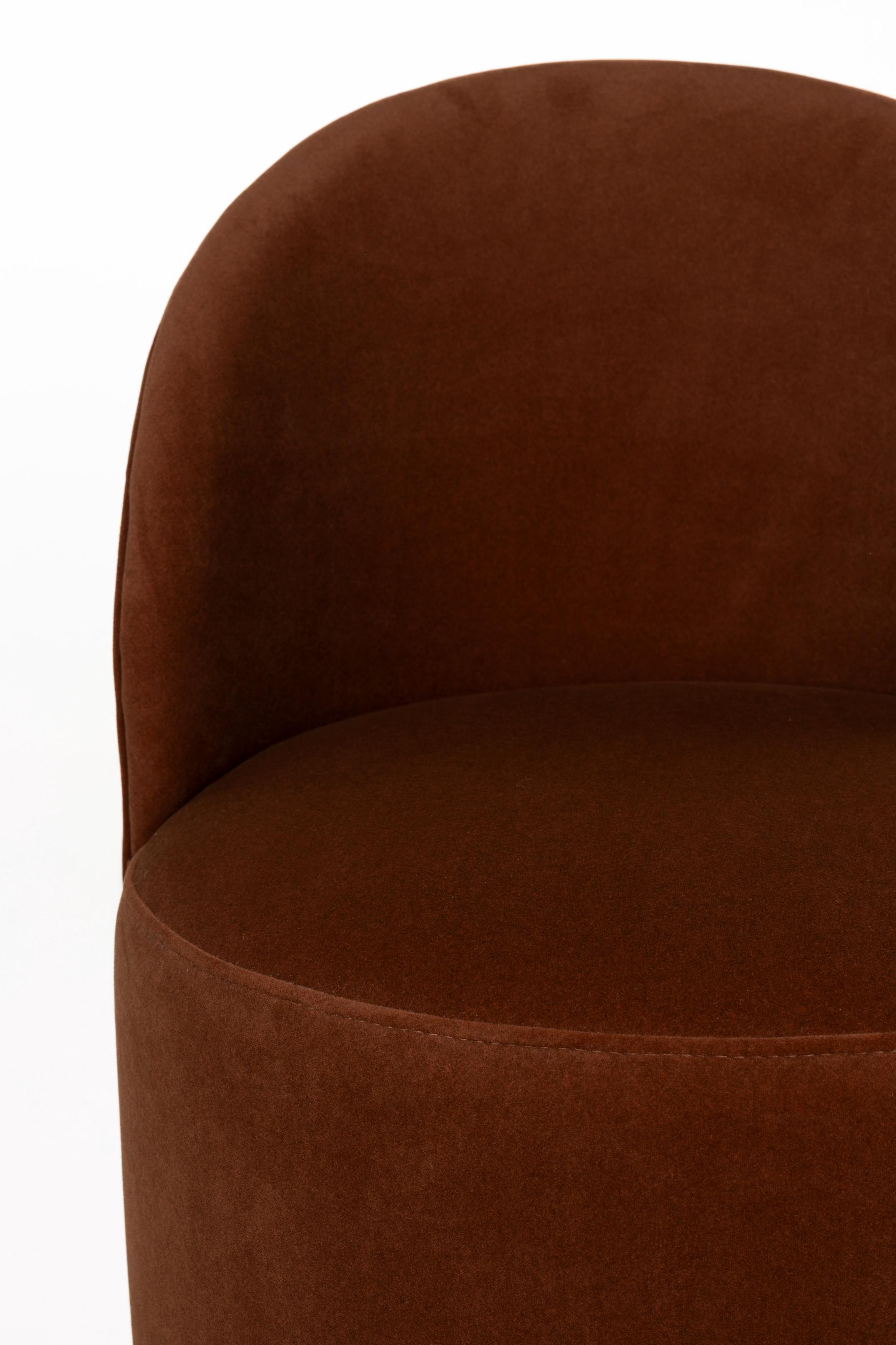 Fotel PLUSH bruin