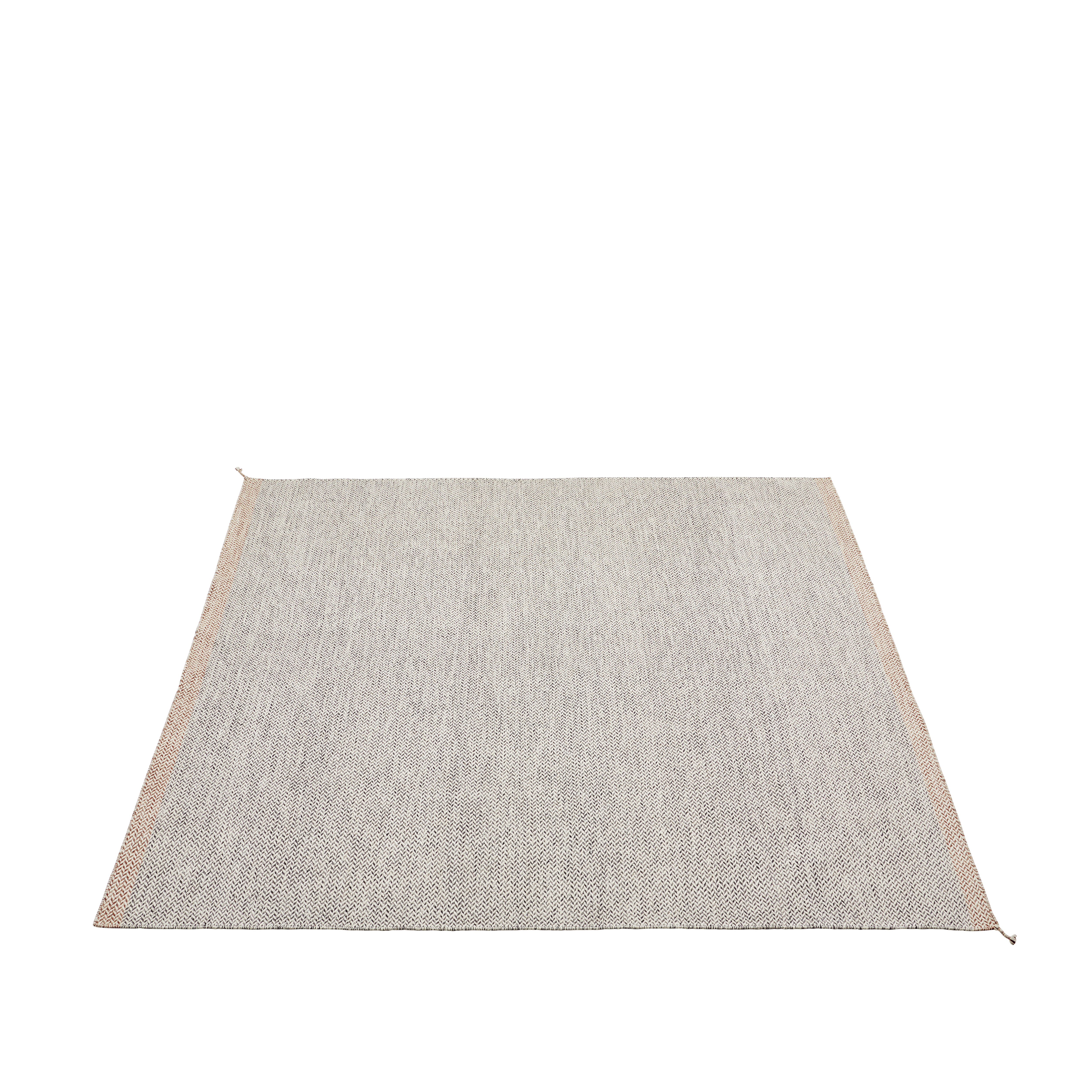 Vloerkleed PLY zwart-wit