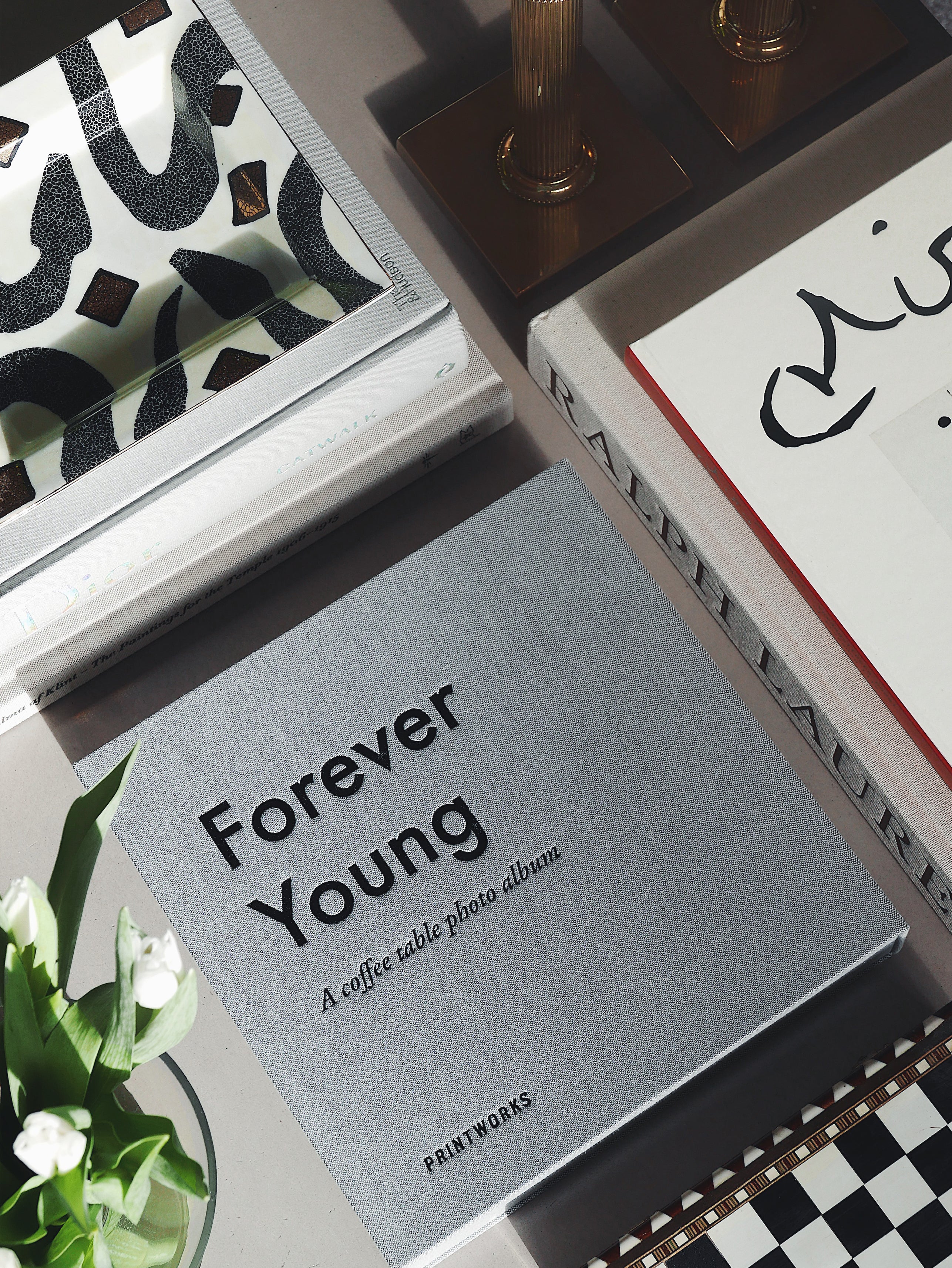 Fotoalbum FOREVER YOUNG grau