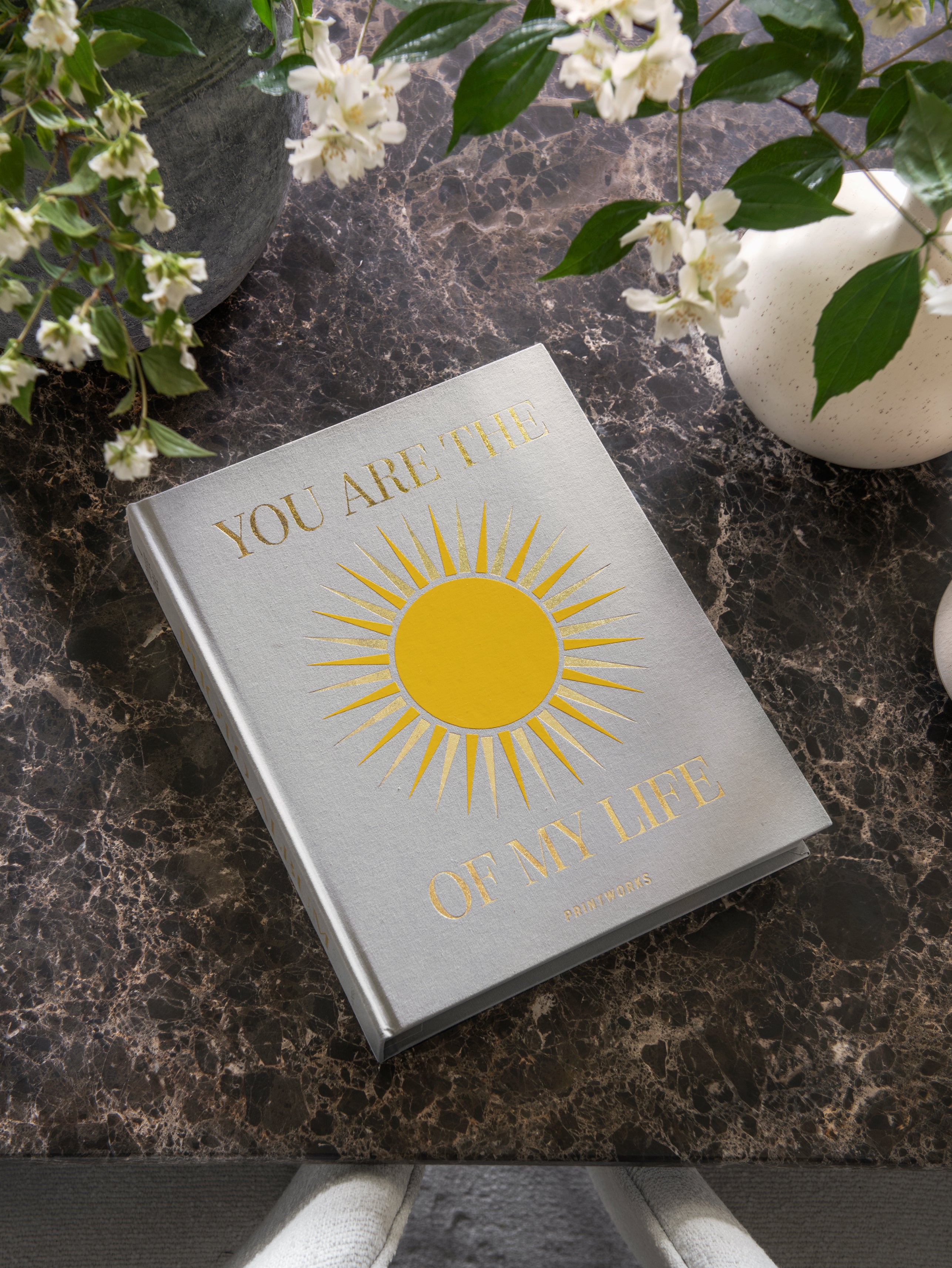 Fotoalbum JIJ BENT DE ZON beige met geel