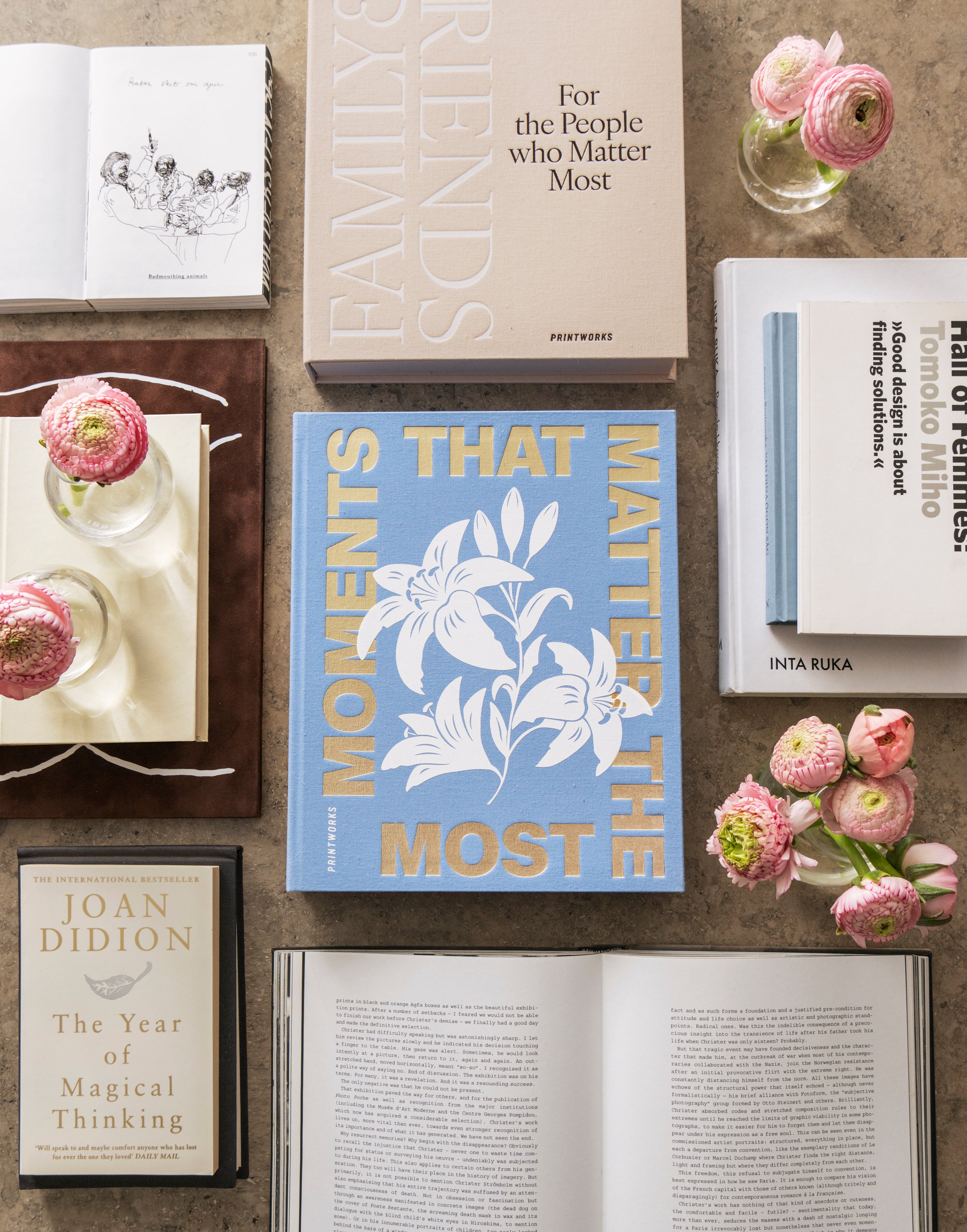 Fotoalbum MOMENTS THAT MATTERS THE MOST blau