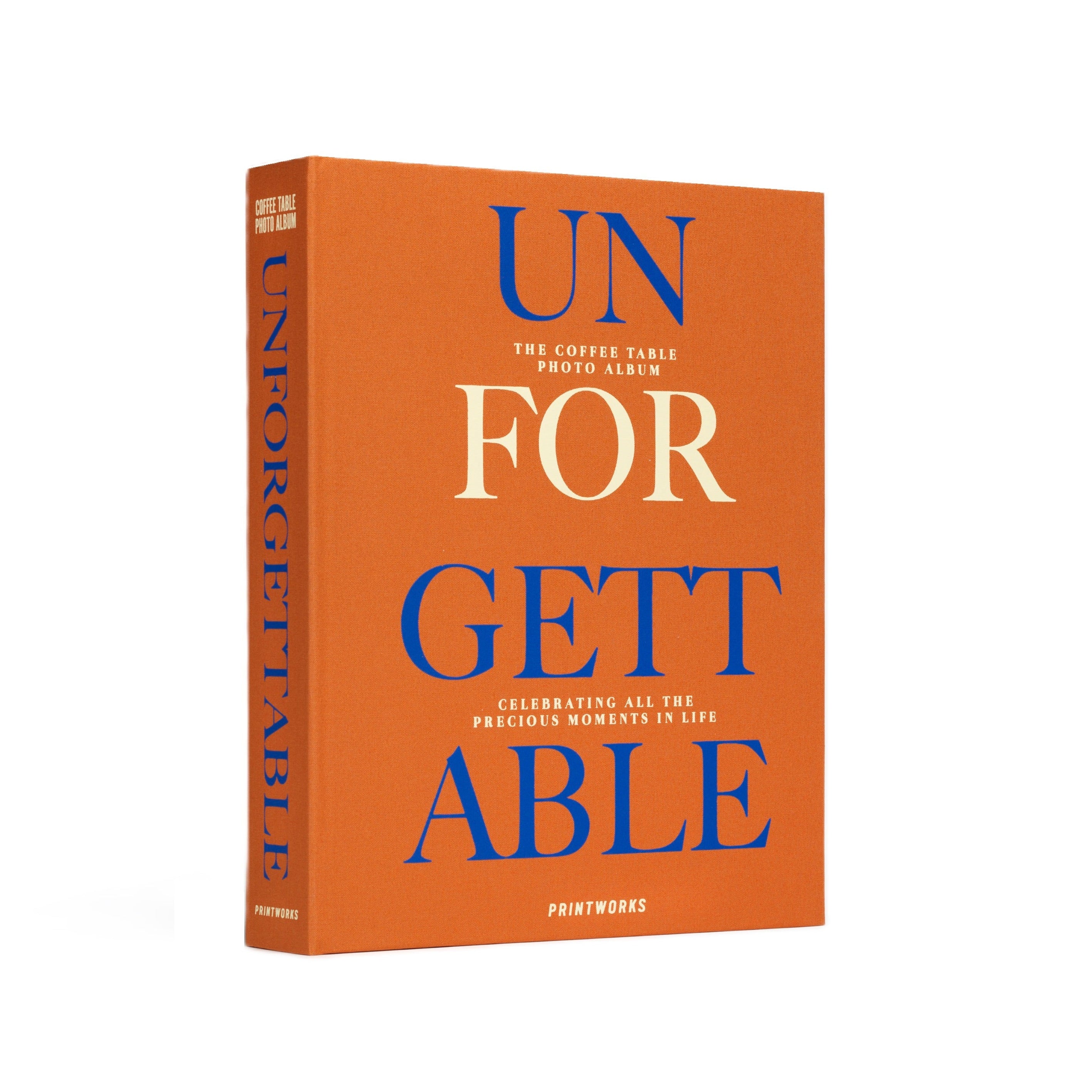 Fotoalbum UNVERGESSLICH orange