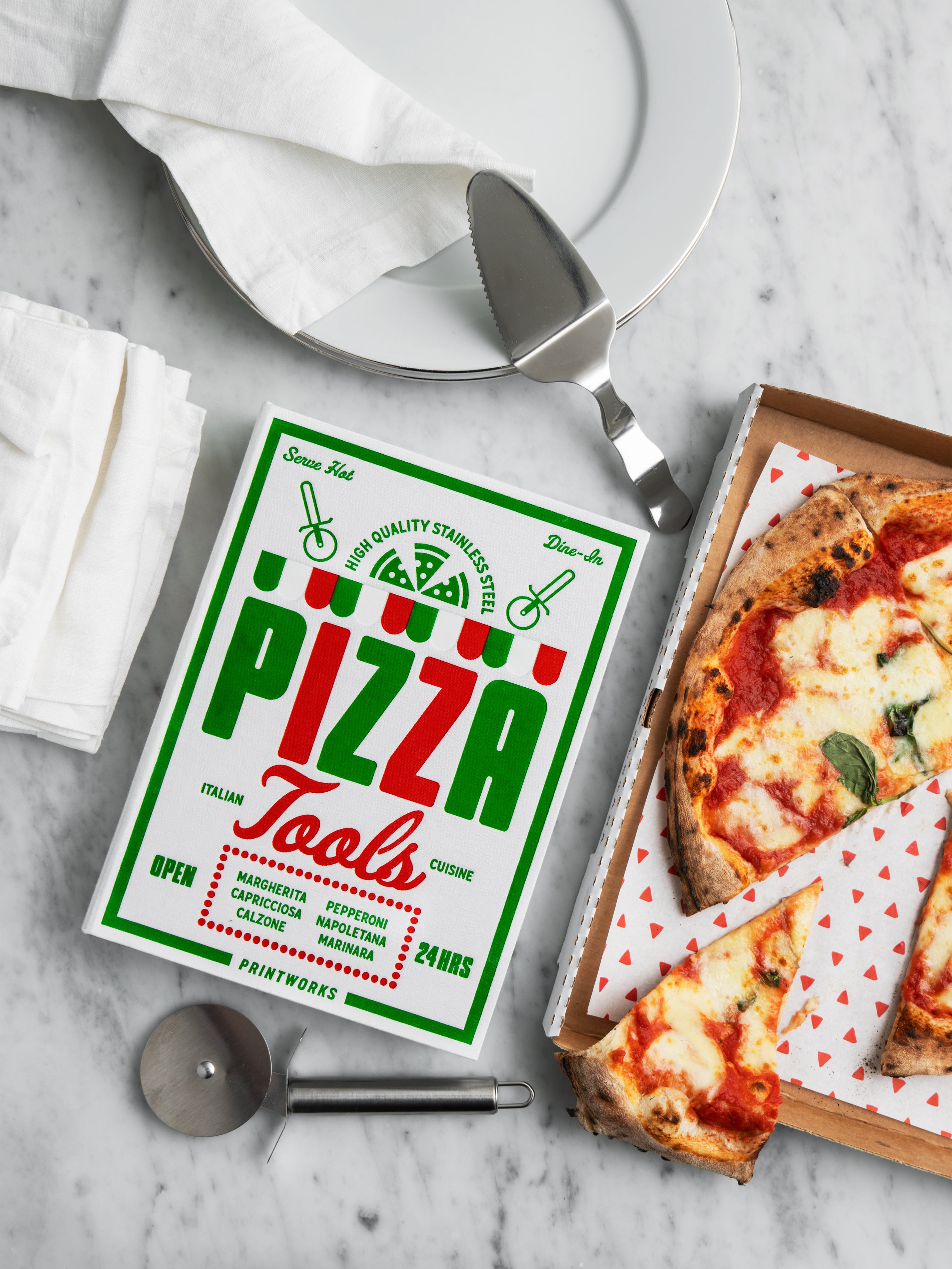 Pizza Tools Set White
