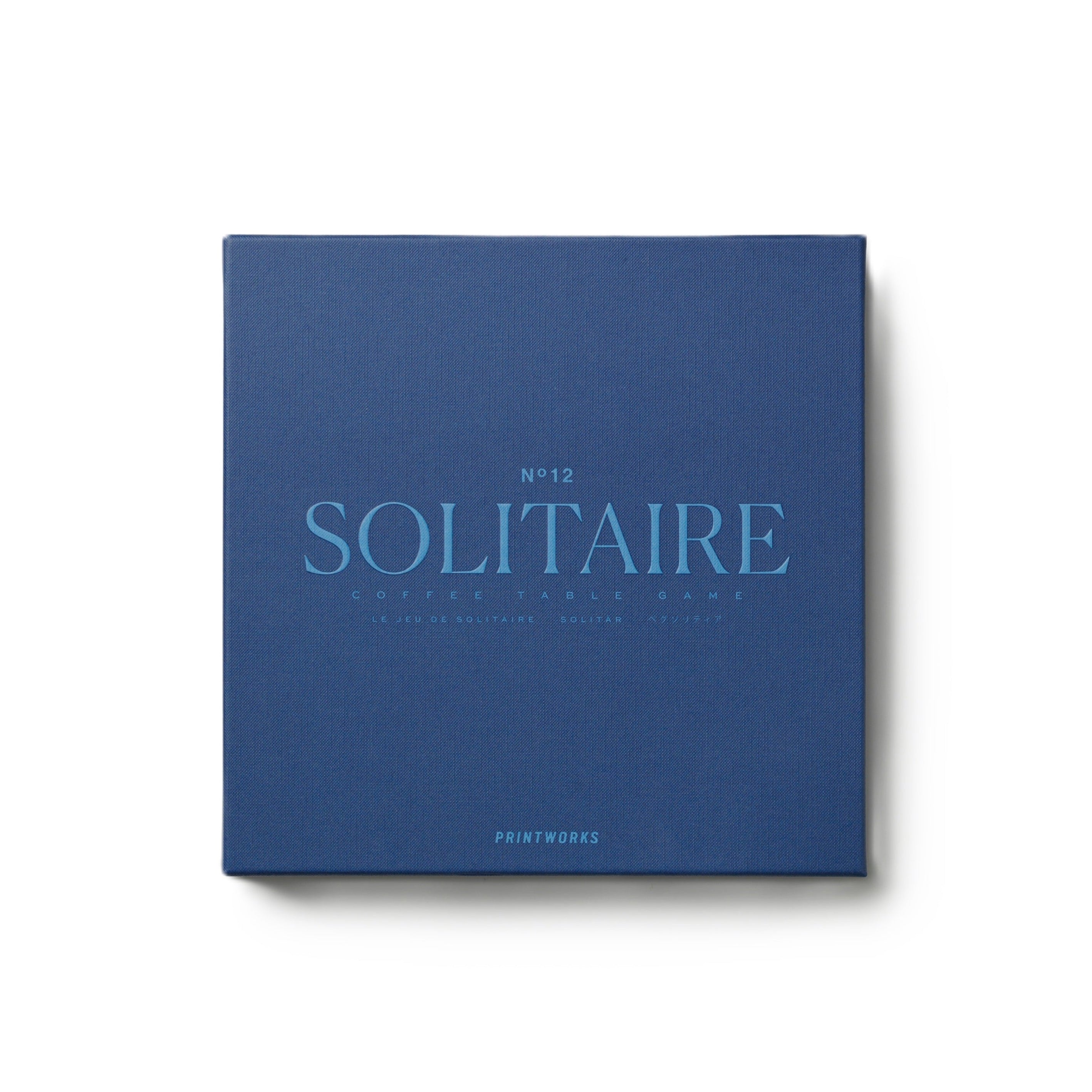 Gra strategisch SOLITAIRE PATIENCE marineblauw