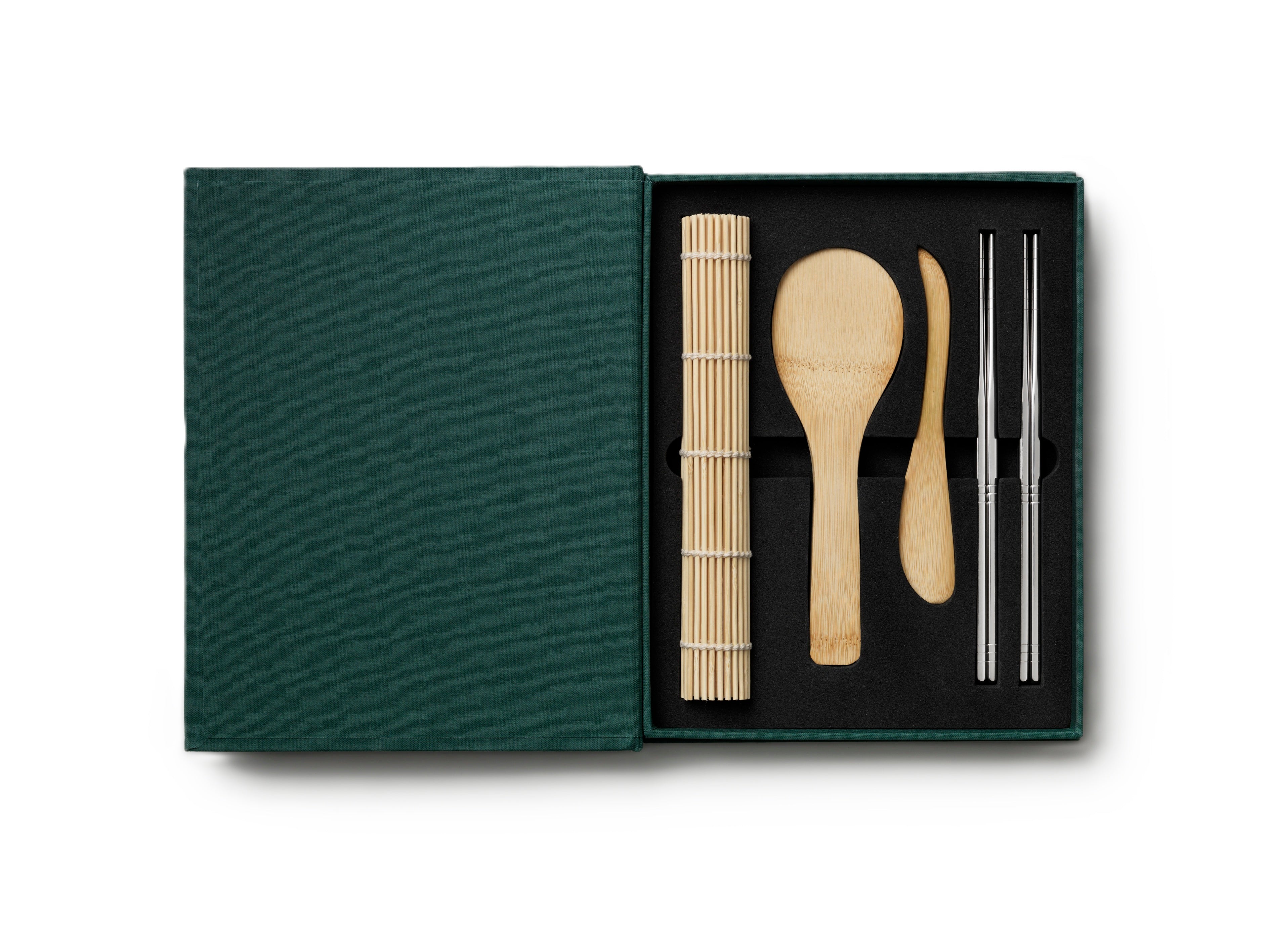 Sushi set SUSHI TOOLS groen