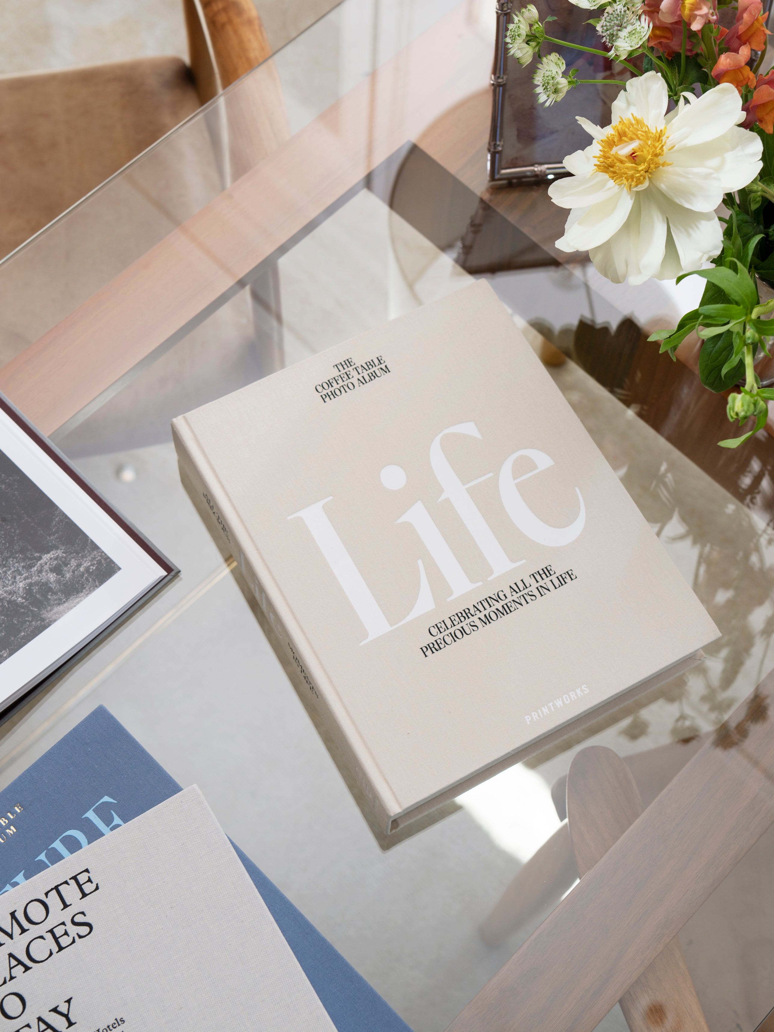 Fotoalbum LIFE beige