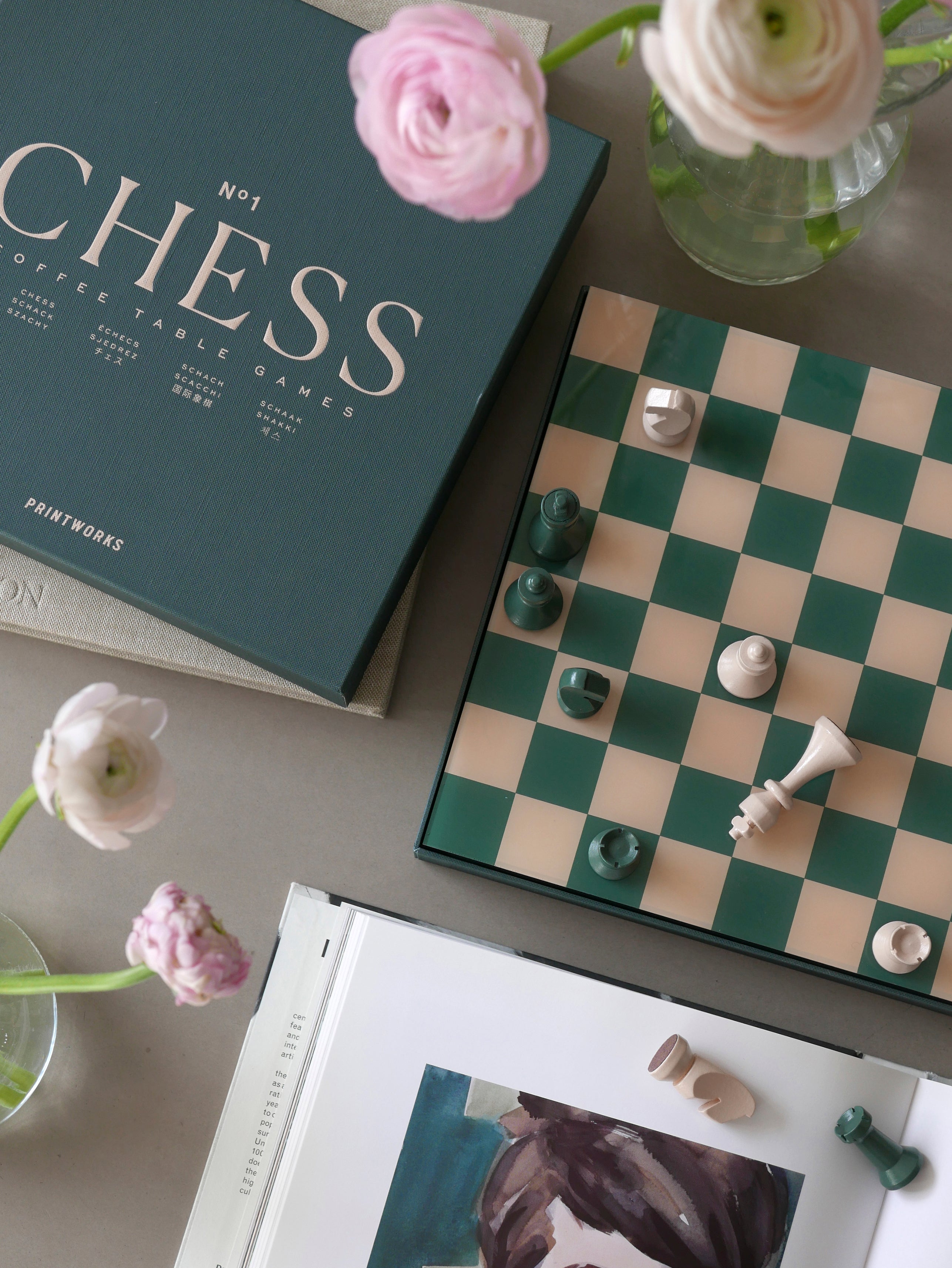 Schaken Set CHESS CLASSIC groen