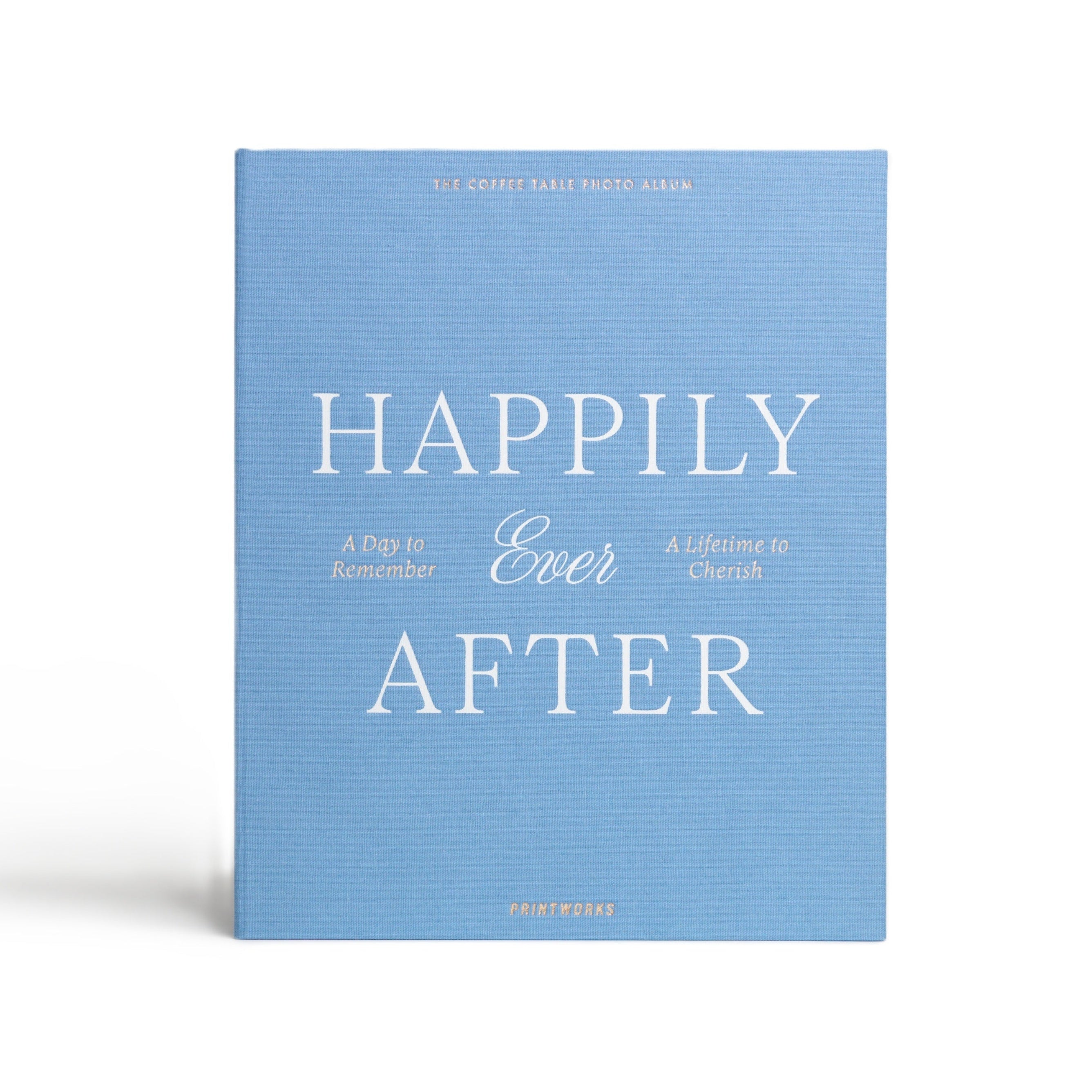 HAPPILY EVER AFTER Photo Album Blue