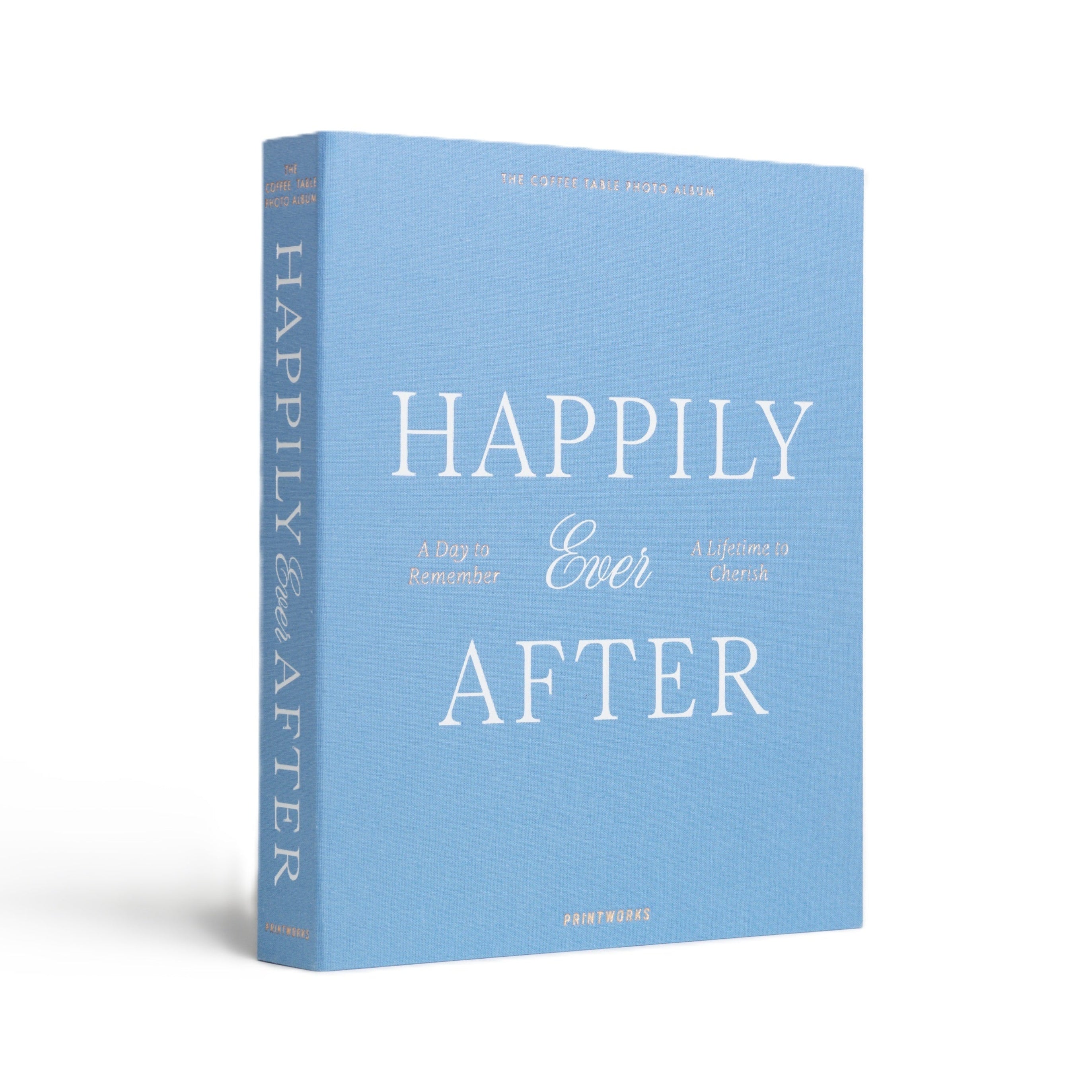HAPPILY EVER AFTER Photo Album Blue