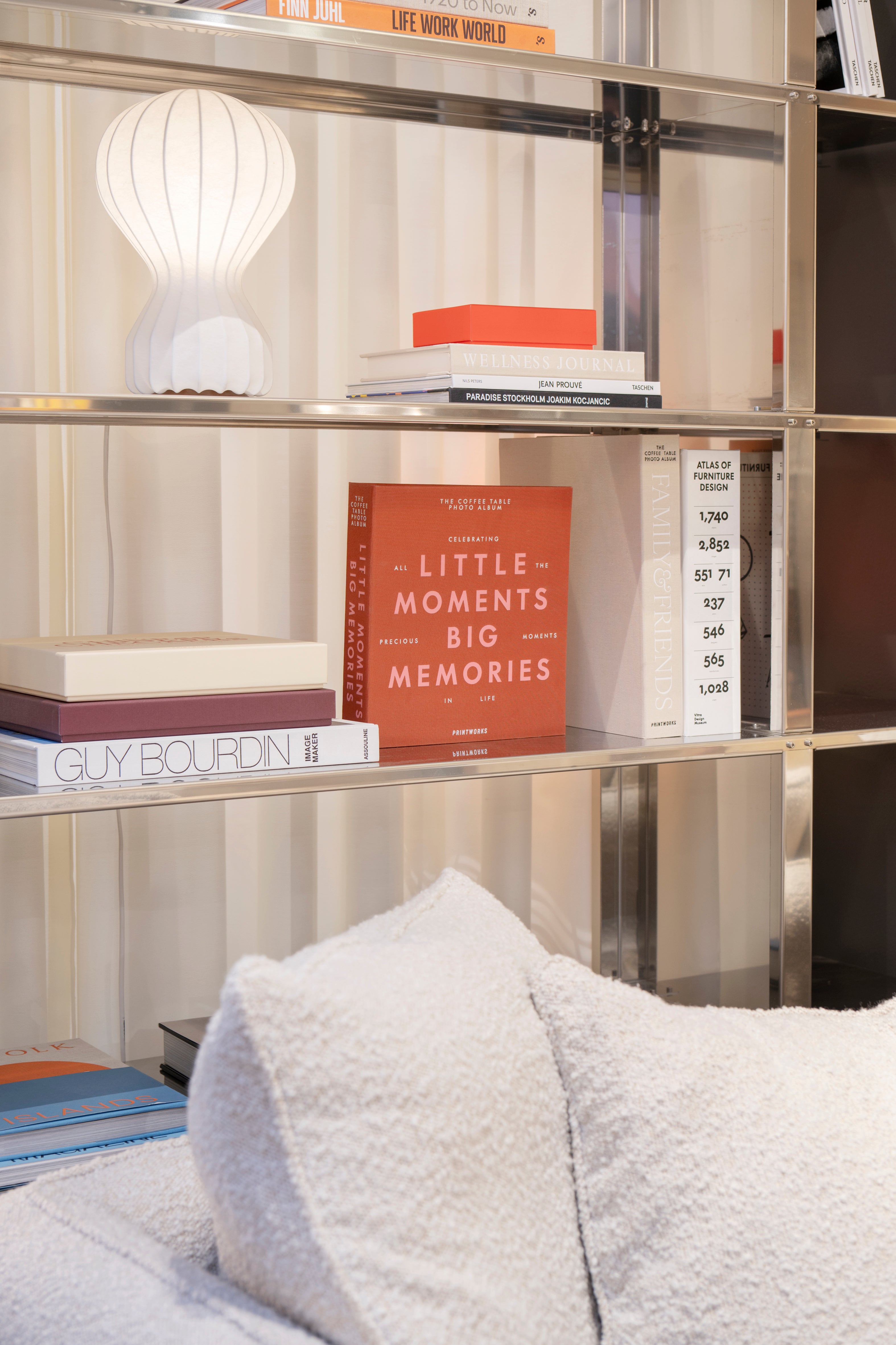 Album na zdjęcia LITTLE MOMENTS BIG MEMORIES pomarańczowy – Printworks