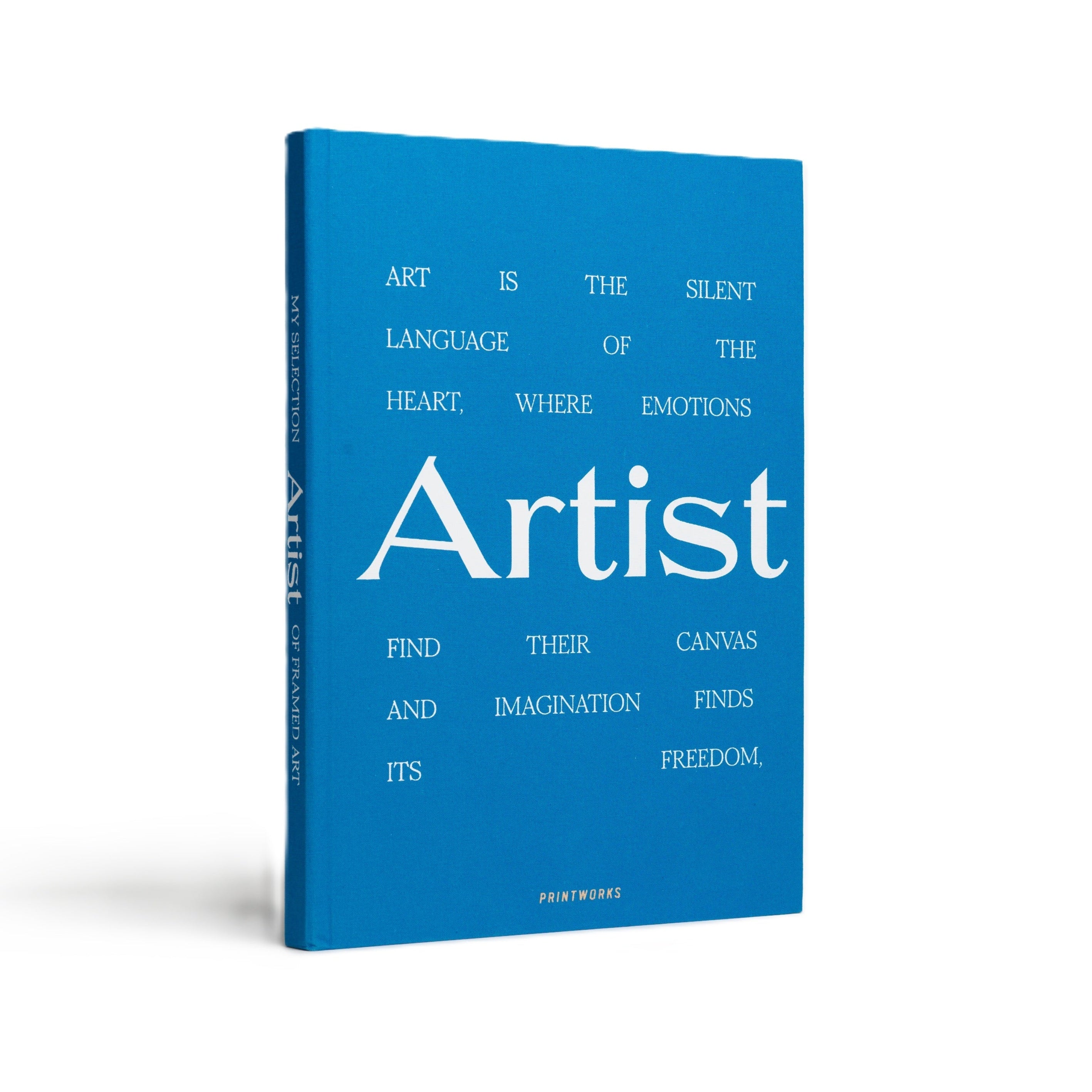 GREAT ART Blue and White Drawing Album