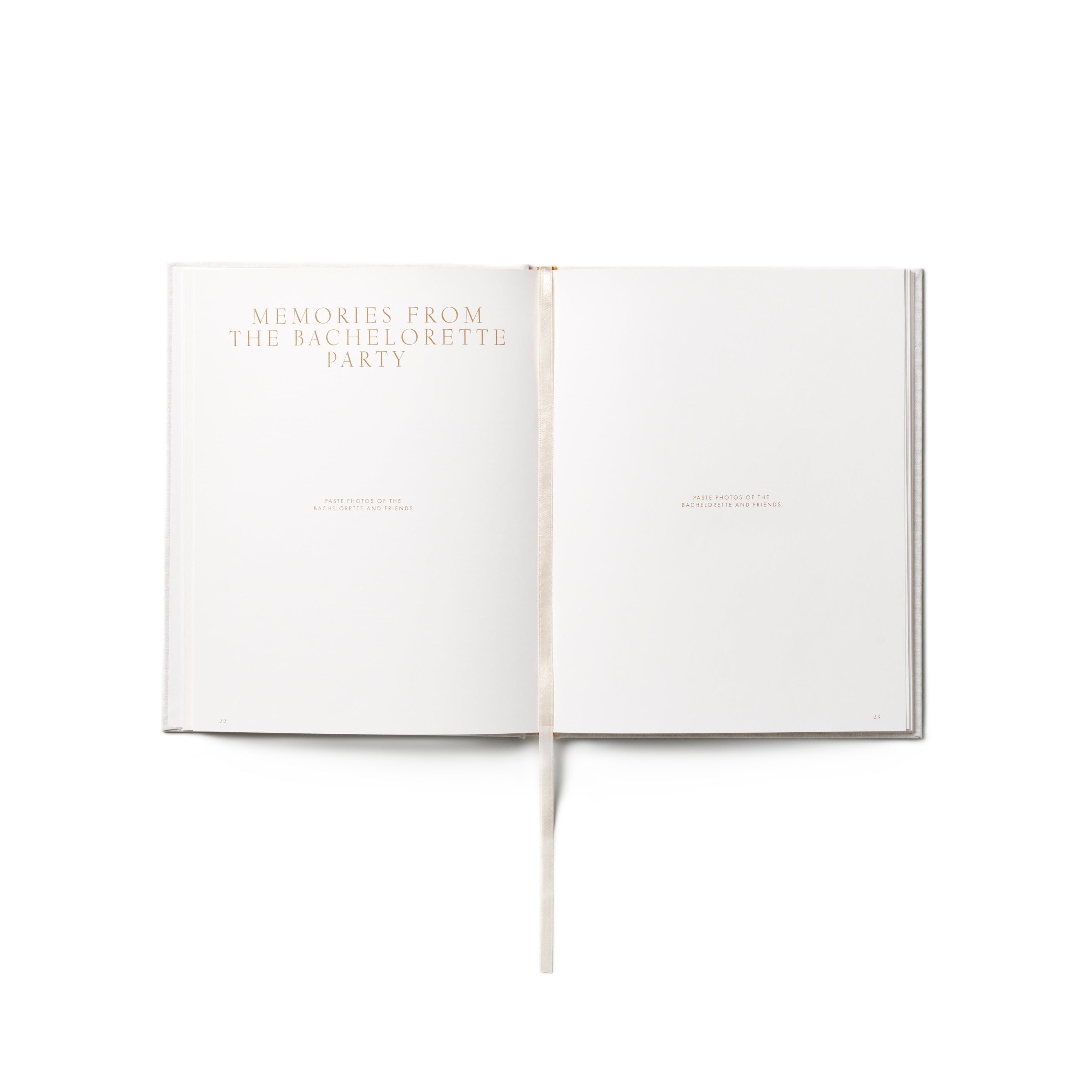 Huwelijksdagboek OUR LOVE STORY beige met wit