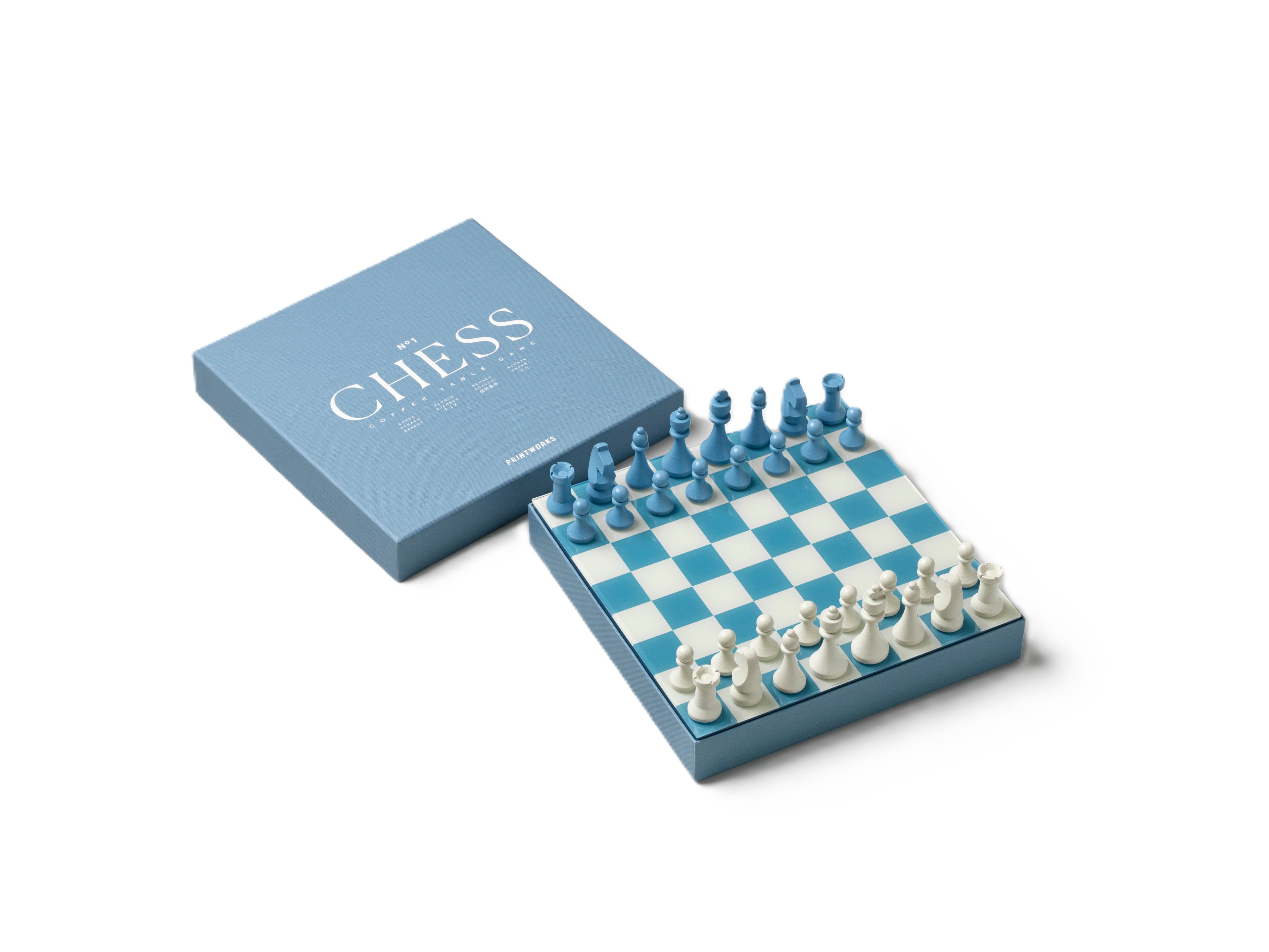 Schaken Set CHESS CLASSIC blauw