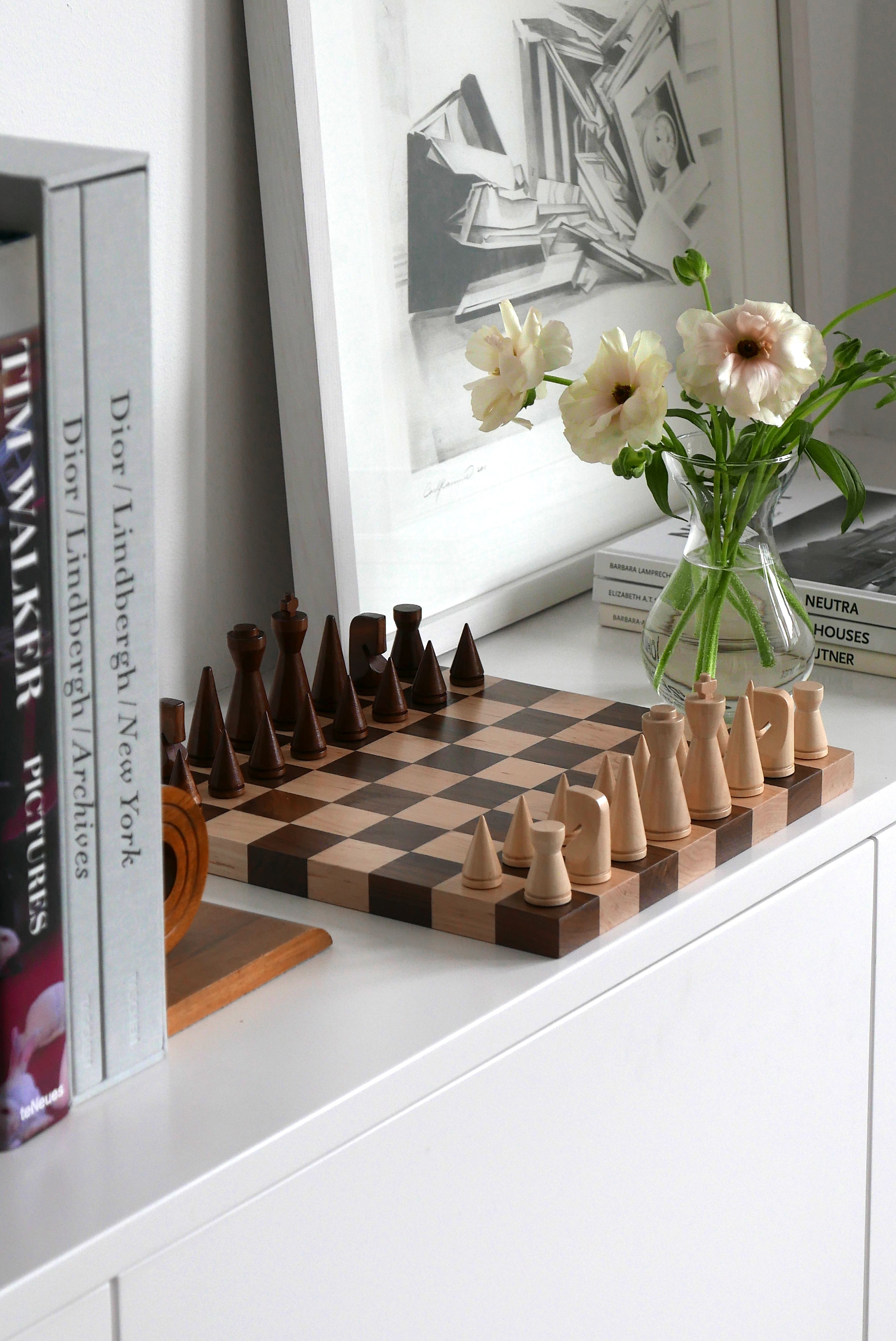 MINIMALIST CHESS schaakset hout