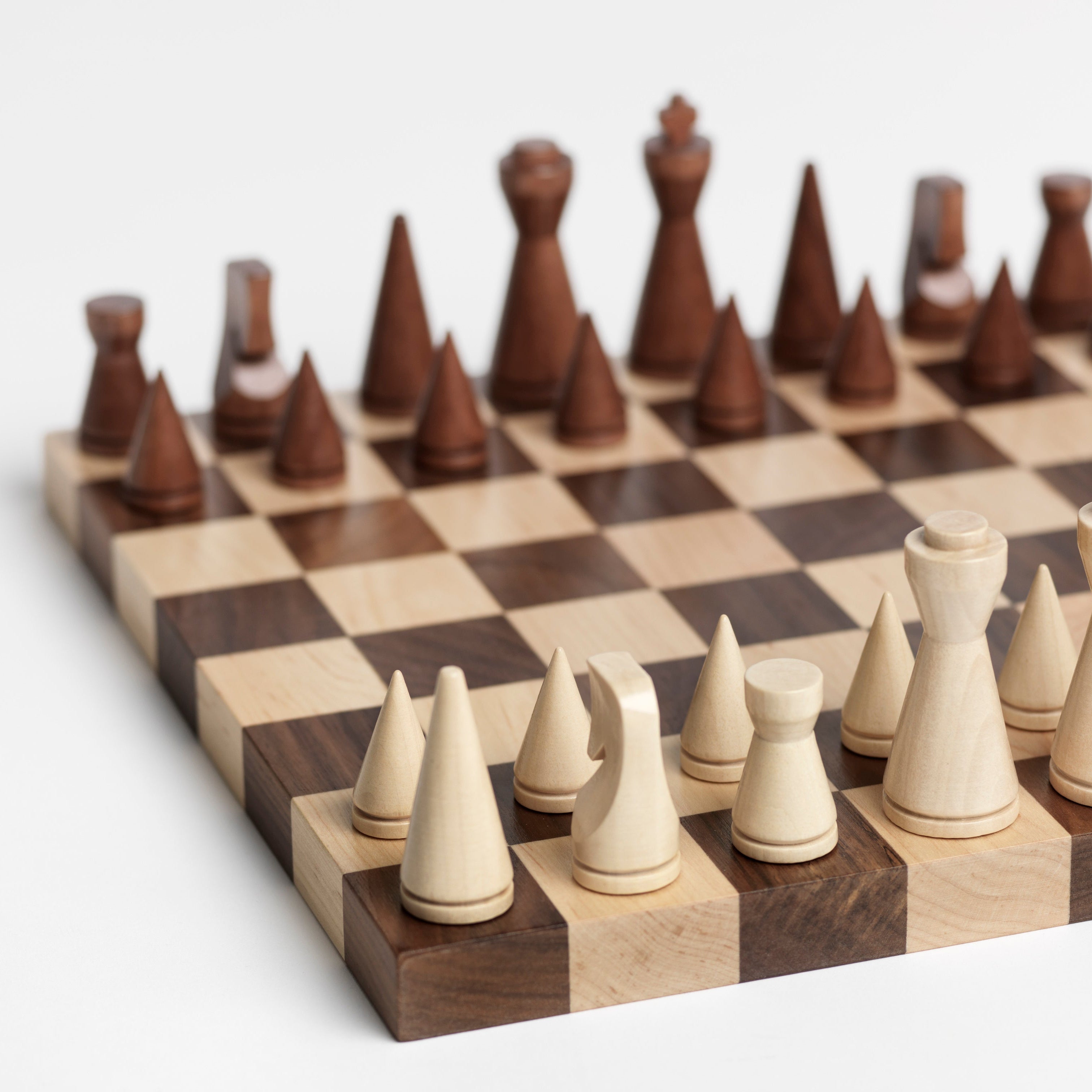 MINIMALIST CHESS schaakset hout