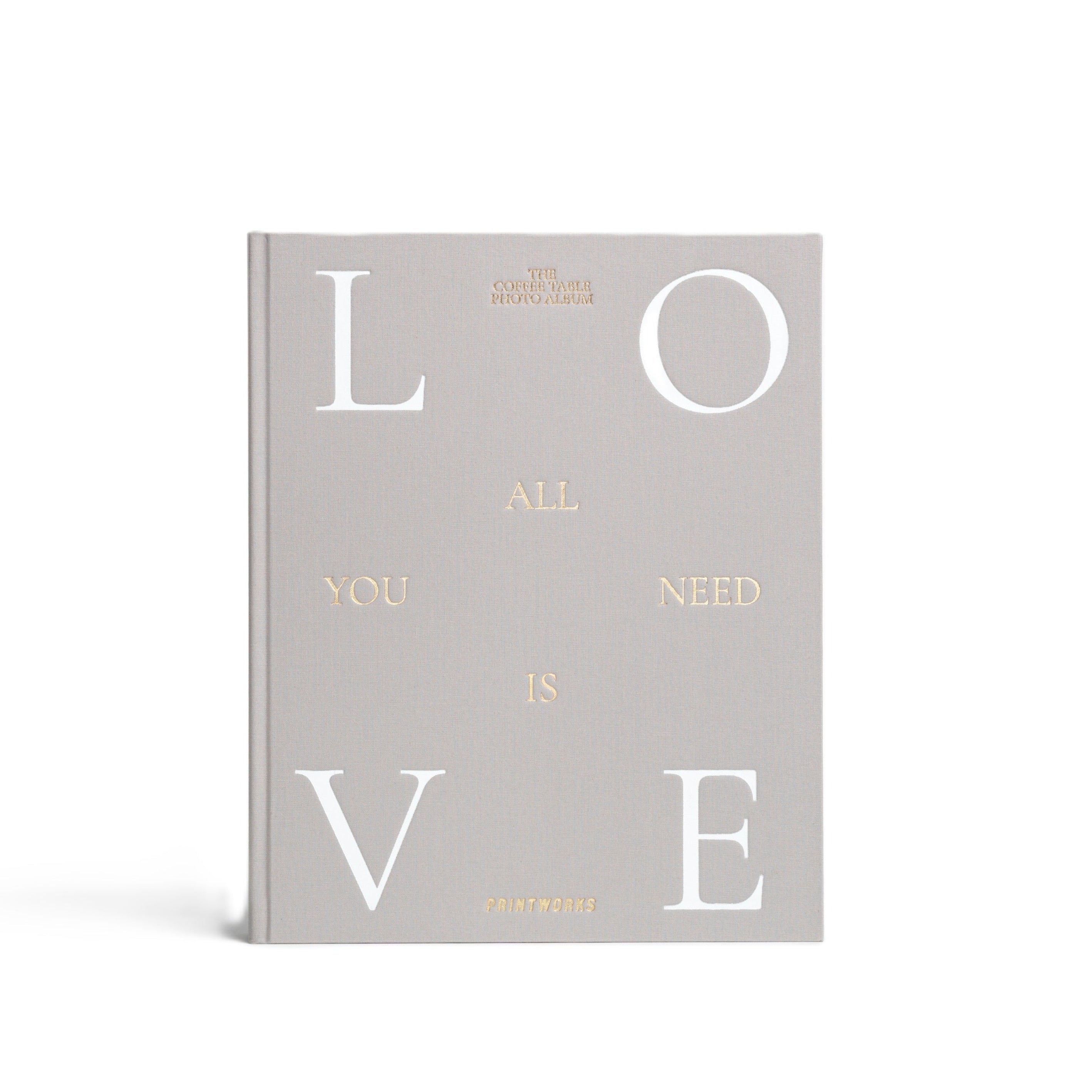 Fotoalbum ALL YOU NEED IS LOVE beige