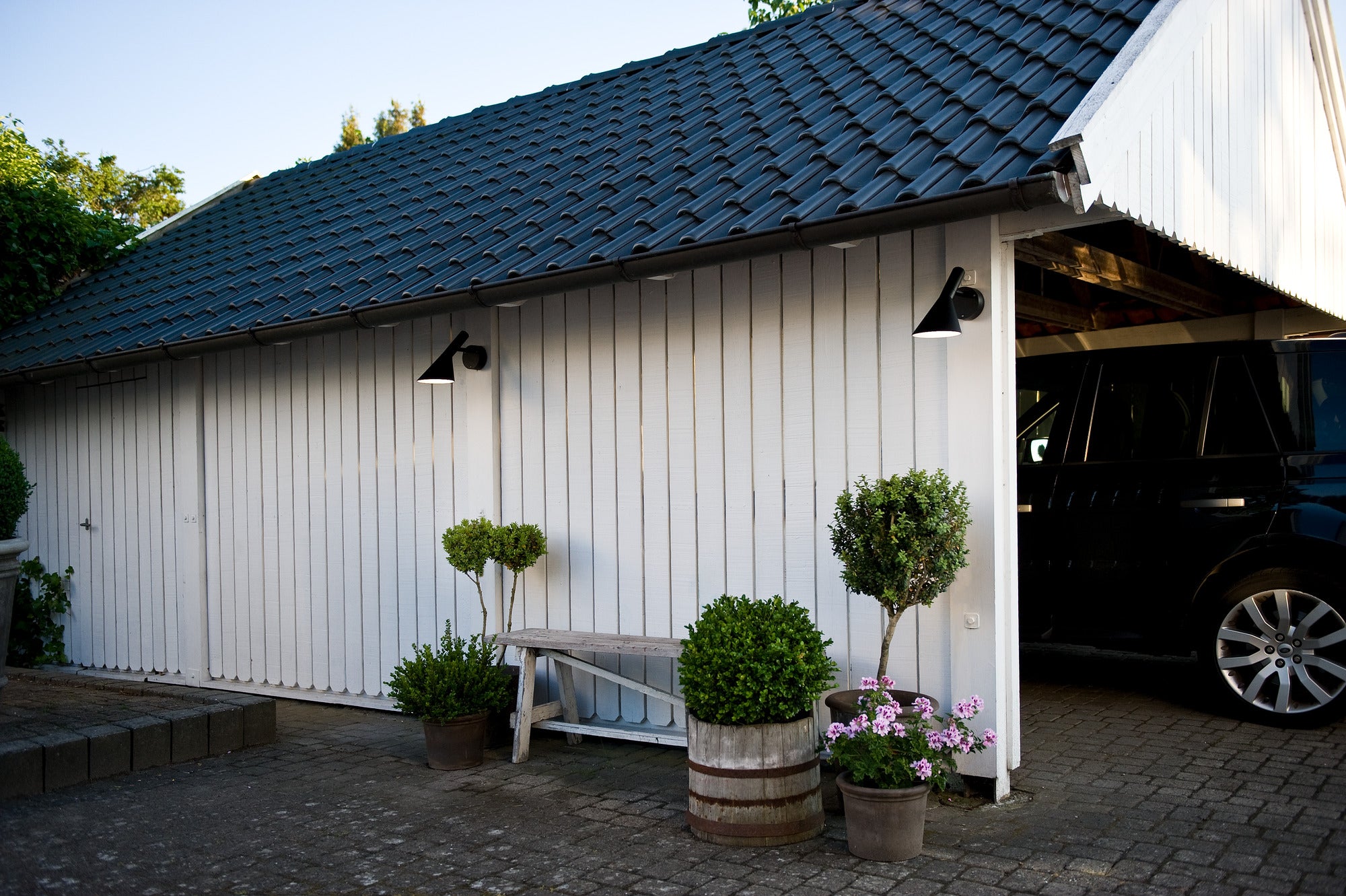 Außenwandlampe AJ 50 schwarz